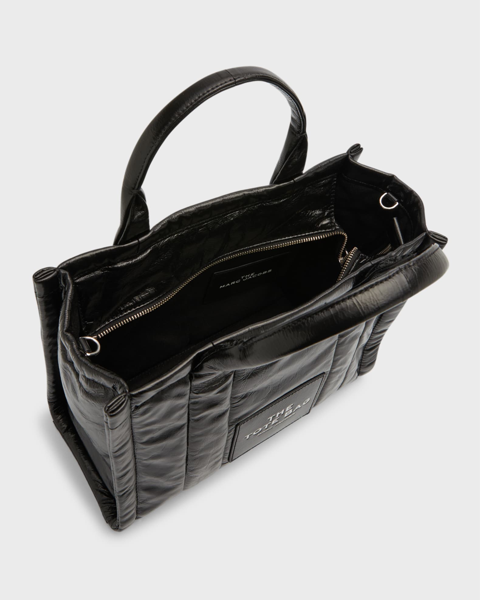 The Shiny Crinkle Tote Bag Collection | Neiman Marcus