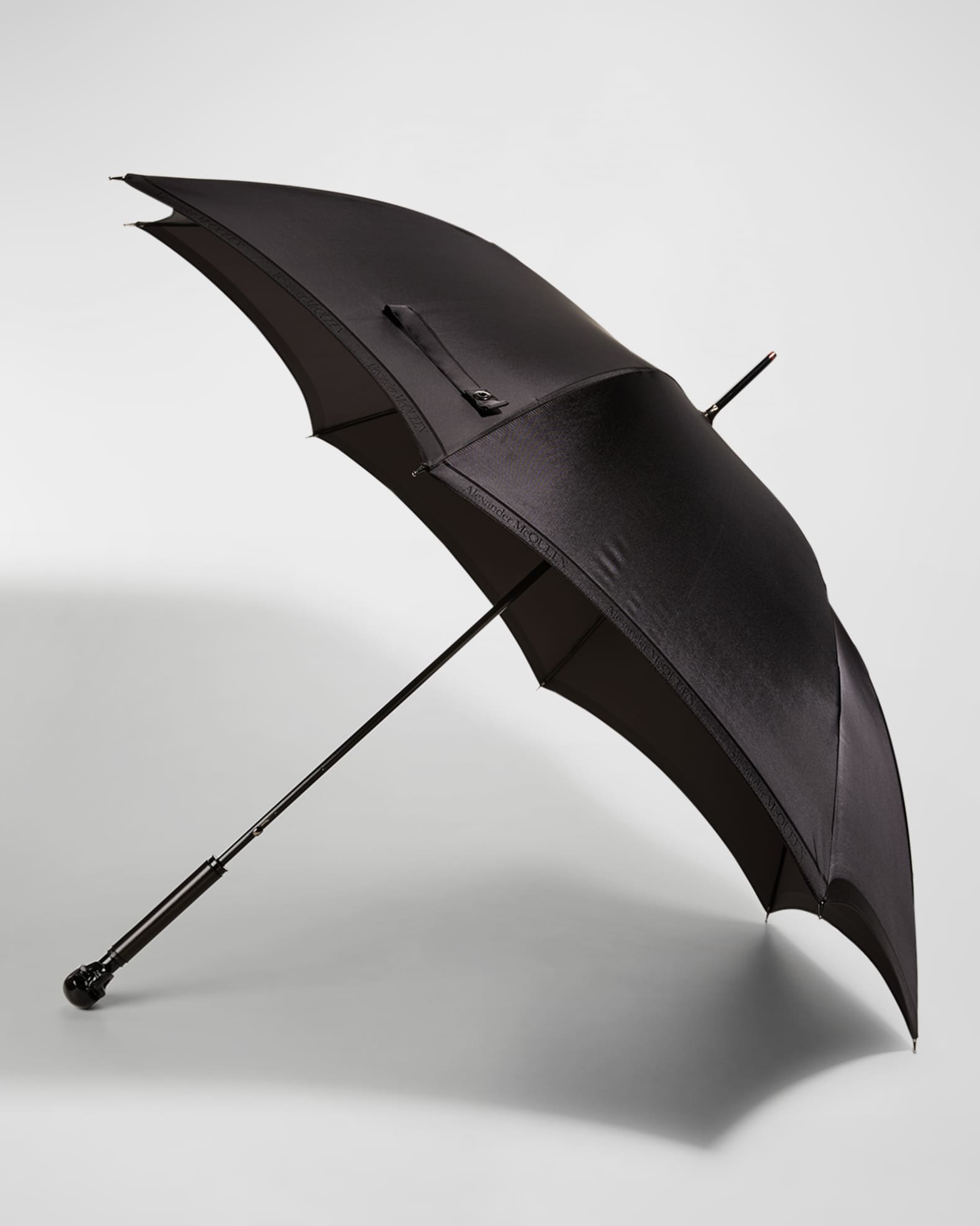 Alexander McQueen Men's Skull Handle Umbrella Neiman Marcus