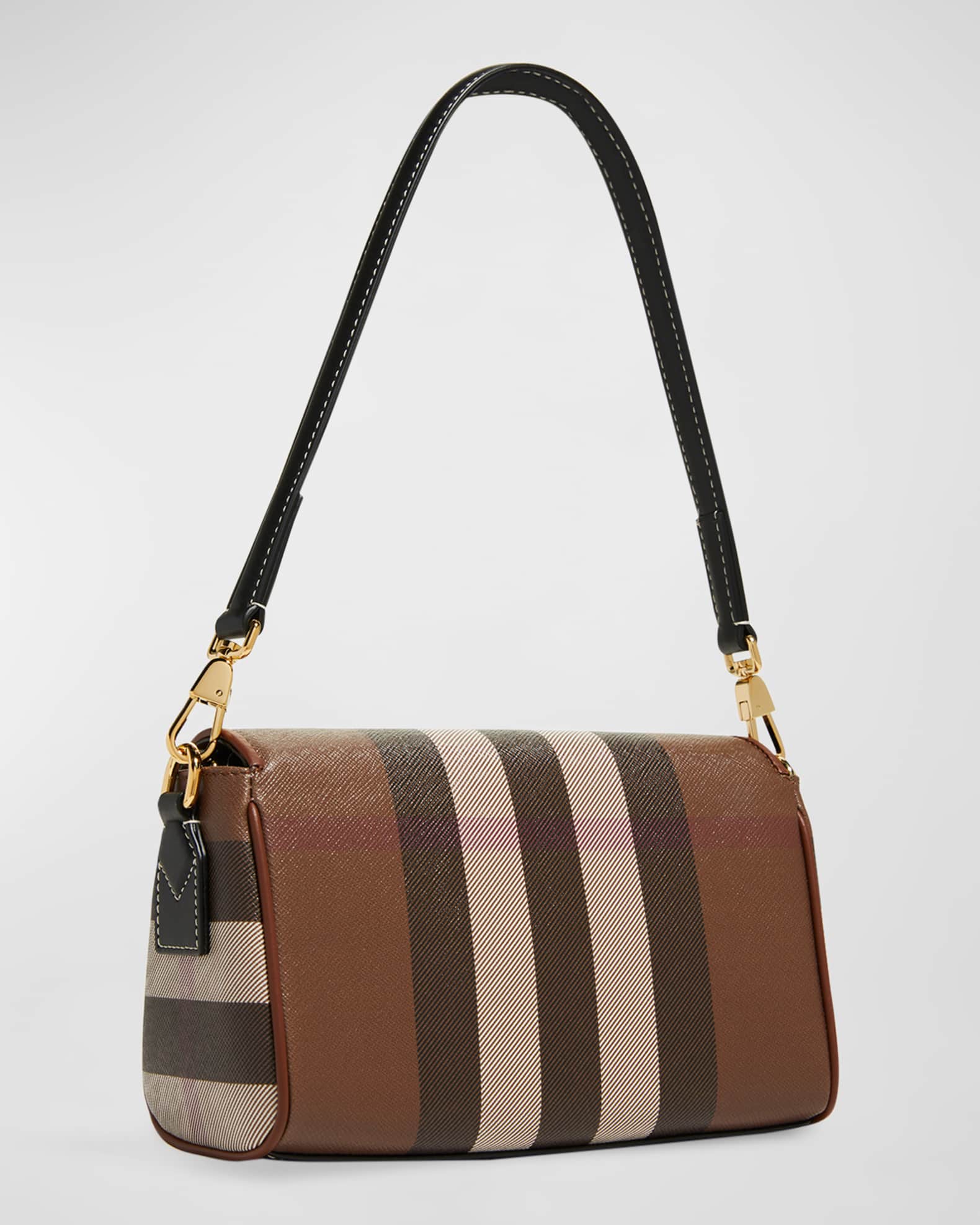 Burberry Dorset Check Canvas Crossbody Bag Neiman Marcus