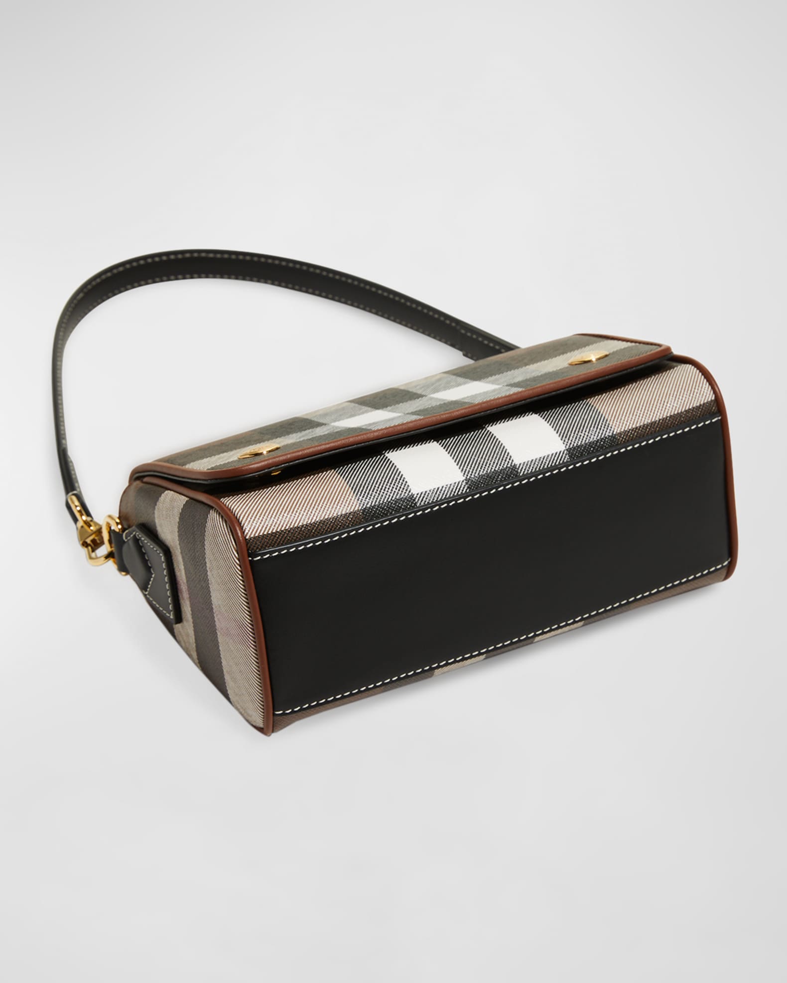 Burberry Dorset Check Canvas Crossbody Bag Neiman Marcus