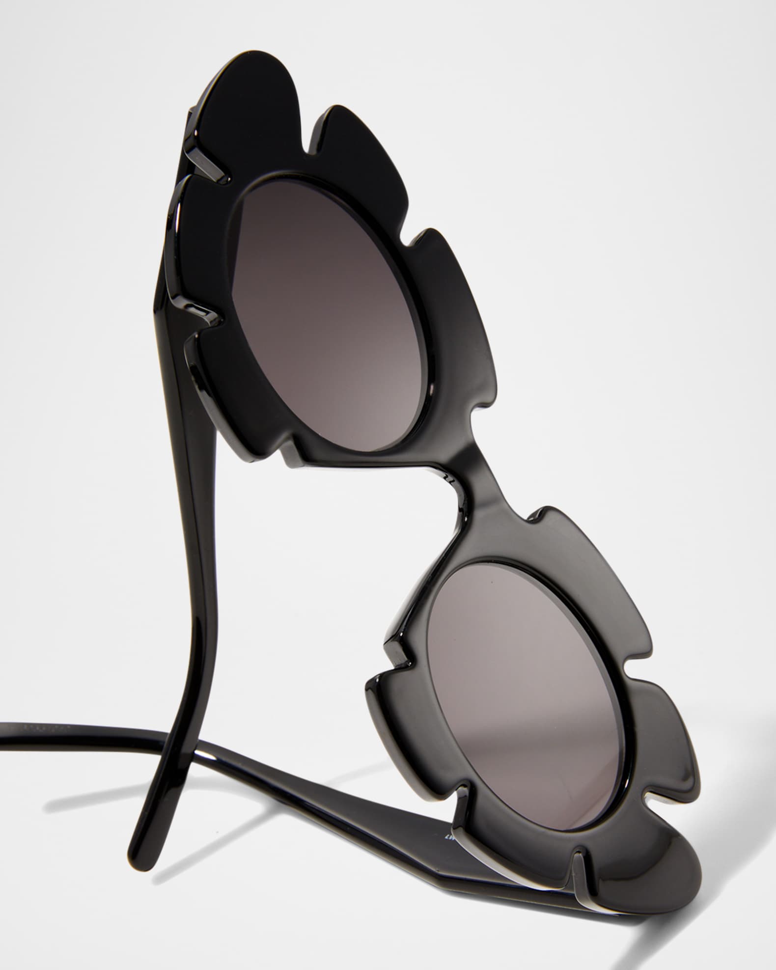 Loewe Flower Acetate Cat-Eye Sunglasses | Neiman Marcus