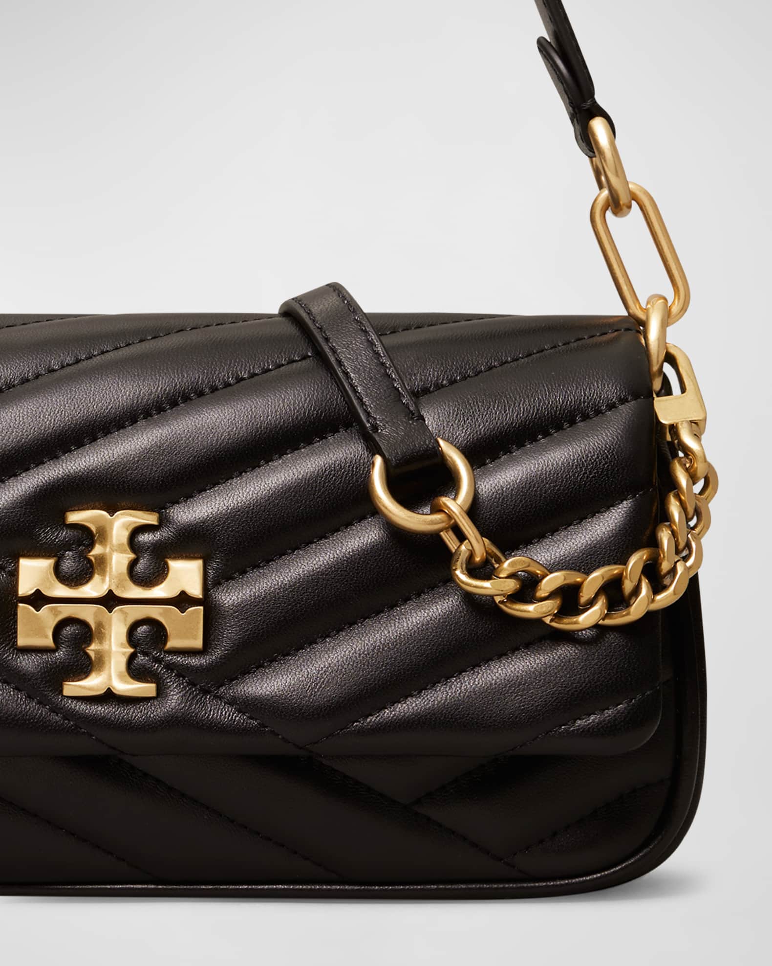 Tory Burch Kira Small Chevron Quilt Flap Shoulder Bag Neiman Marcus