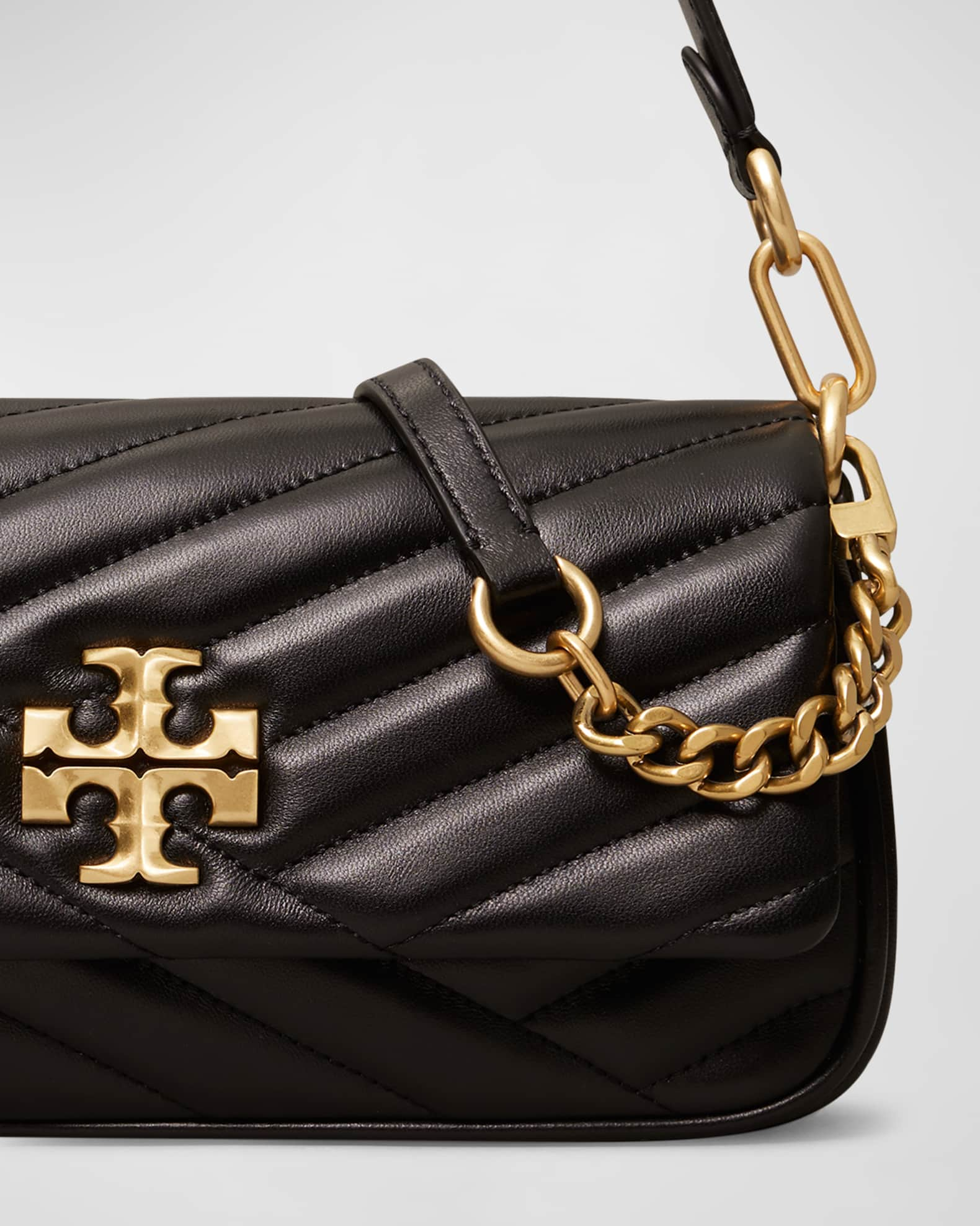 luxxbranded - TORY BURCH KIRA CHEVRON MINI BUCKET BAG $