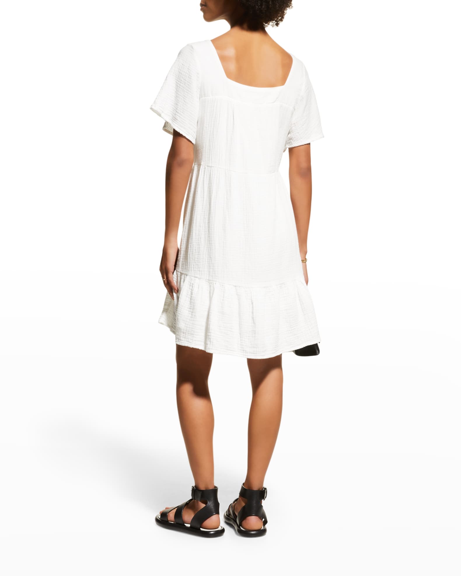 Rails Valentina Gauze Mini Dress Neiman Marcus