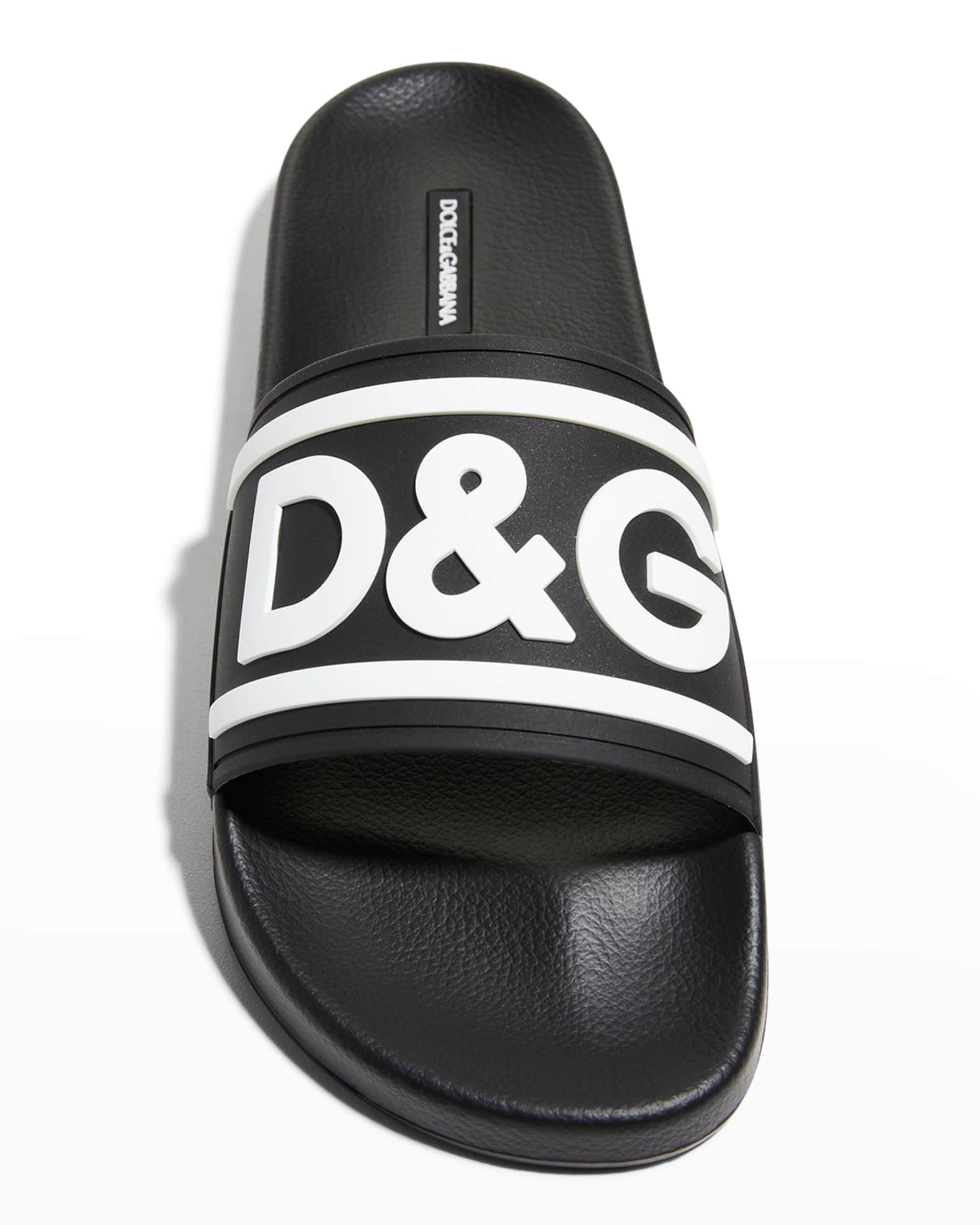 サンダル DOLCE & GABBANA DG LOGO POOL SLIDES Dolce & Gabbana Women's Logo Pool Slide Sandals | Bloomingdale's