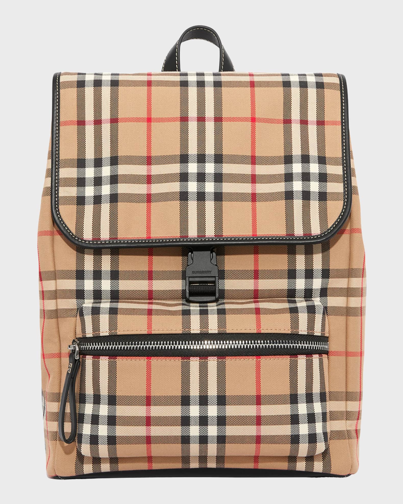 Burberry Kid's Dewey Vintage Check Backpack | Neiman Marcus