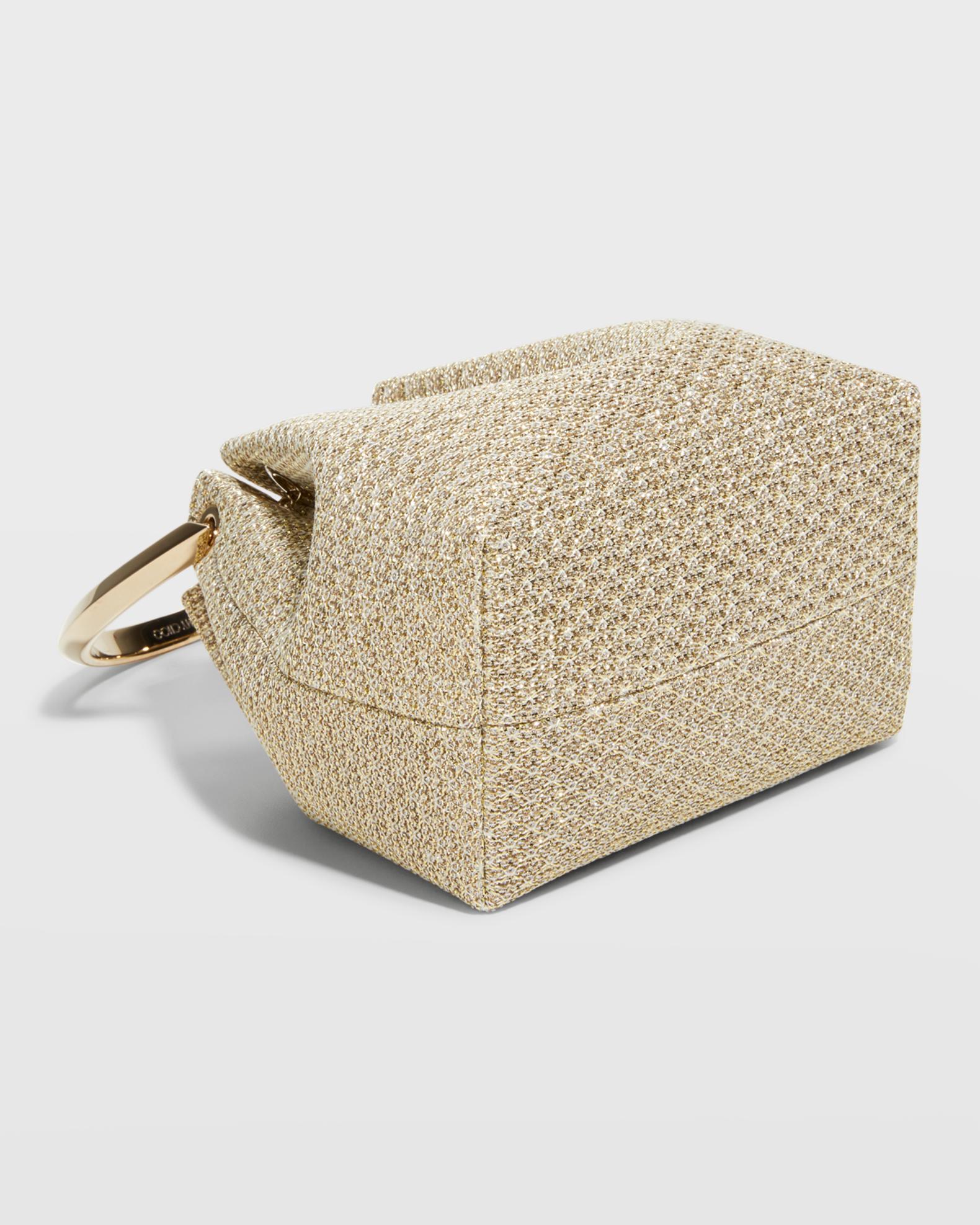 Jimmy Choo Bon Bon Metallic Bucket Bag | Neiman Marcus