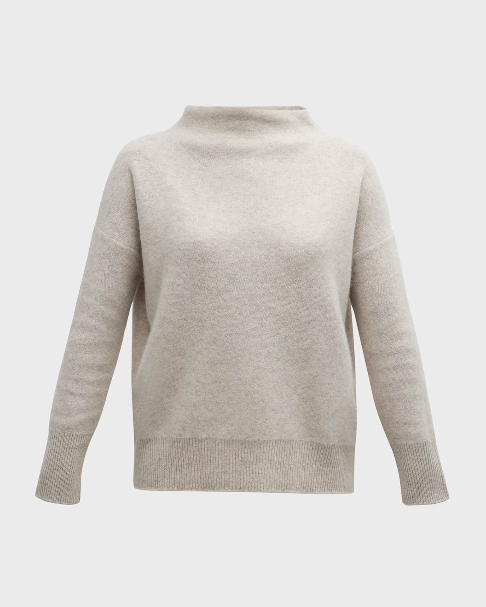 Vince Boiled Cashmere FunnelNeck Sweater Neiman Marcus