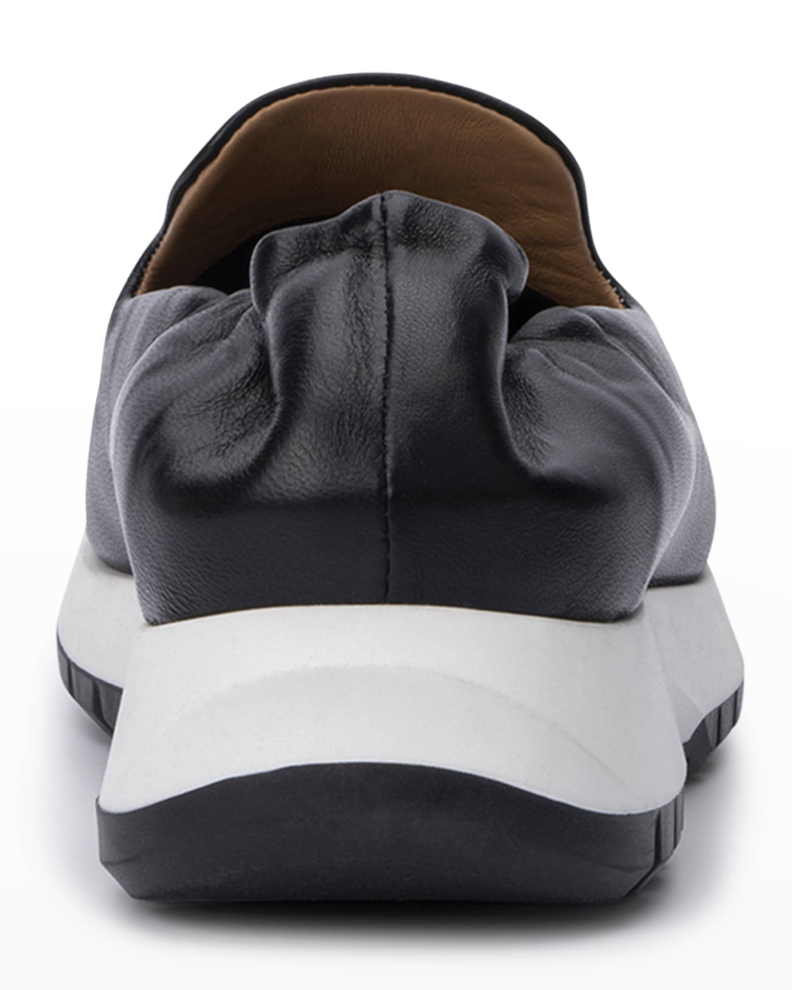Aquatalia Keona Suede Sneaker Loafers | Neiman Marcus