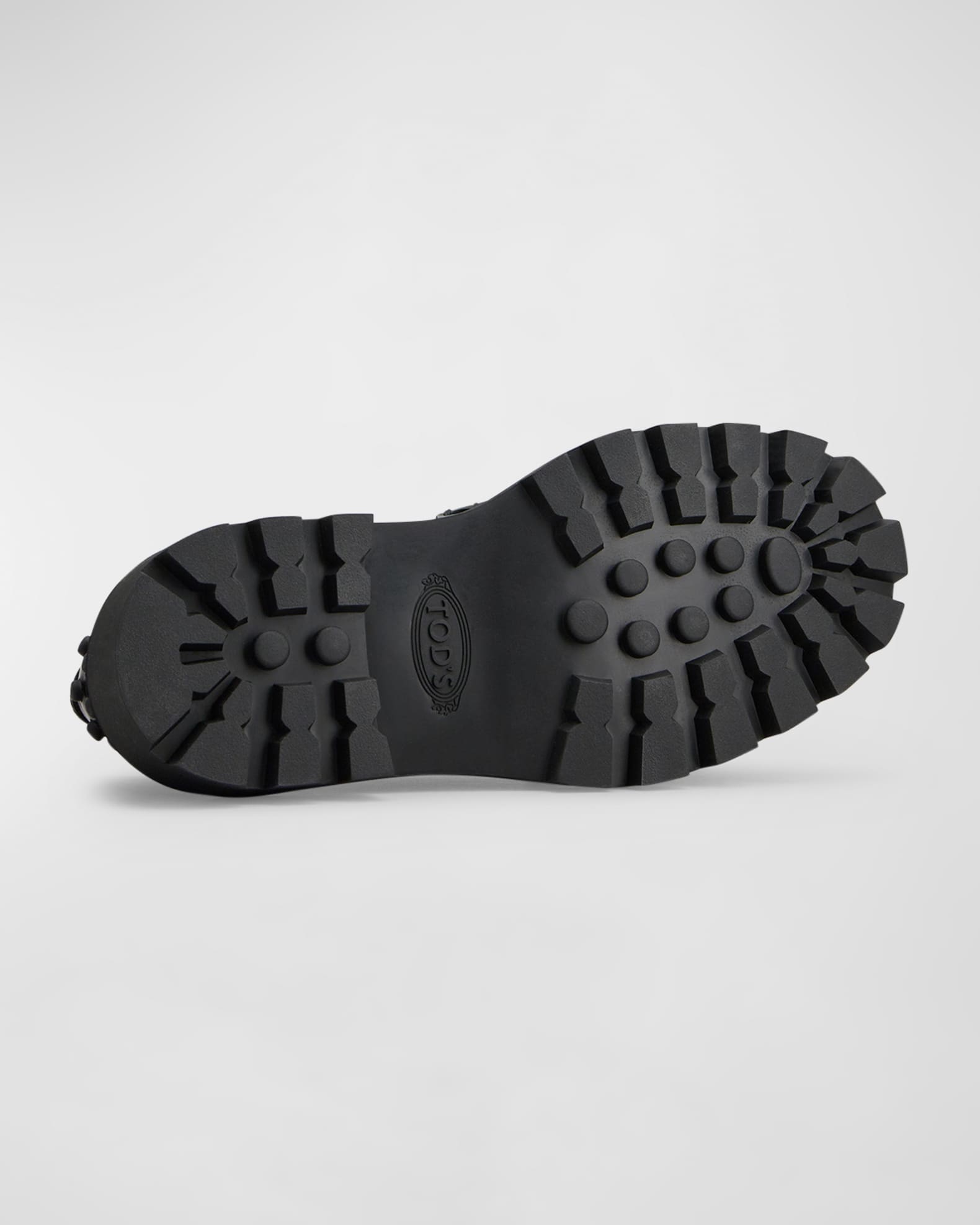 Calfskin Lug-Sole Penny Loafers