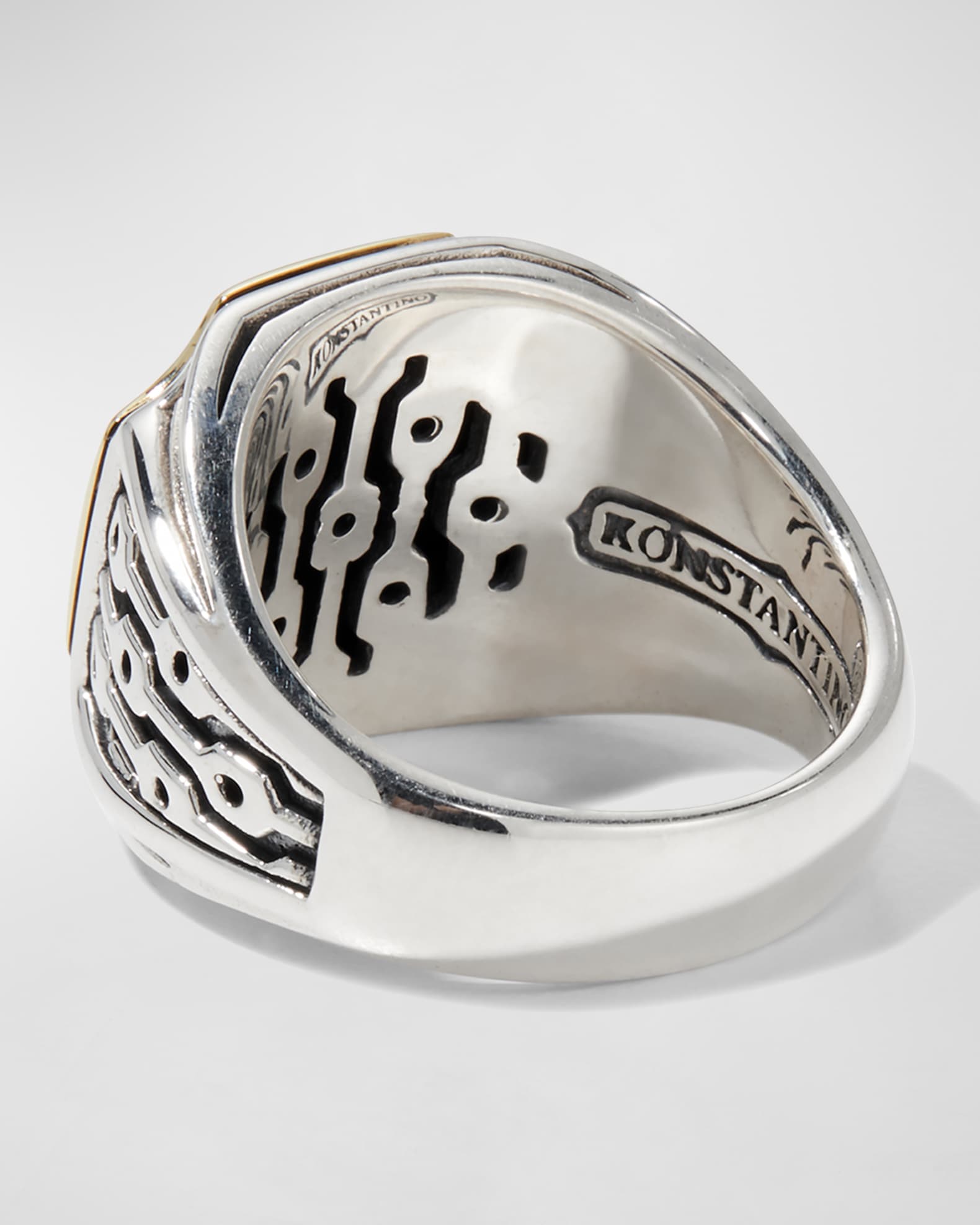 Men s Black Onyx Signet Ring