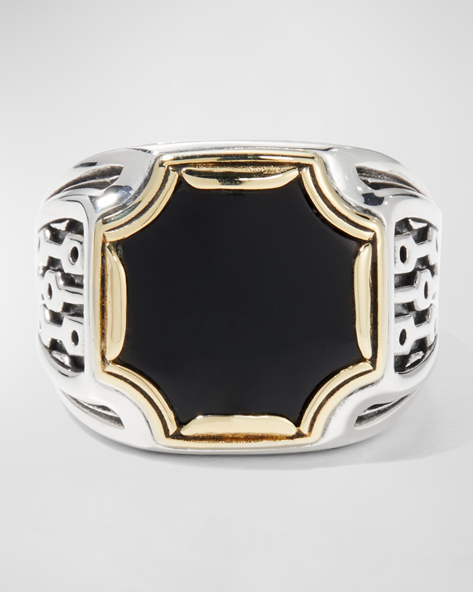 Louis Vuitton, Accessories, Louis Vuitton Onyx Signet Ring