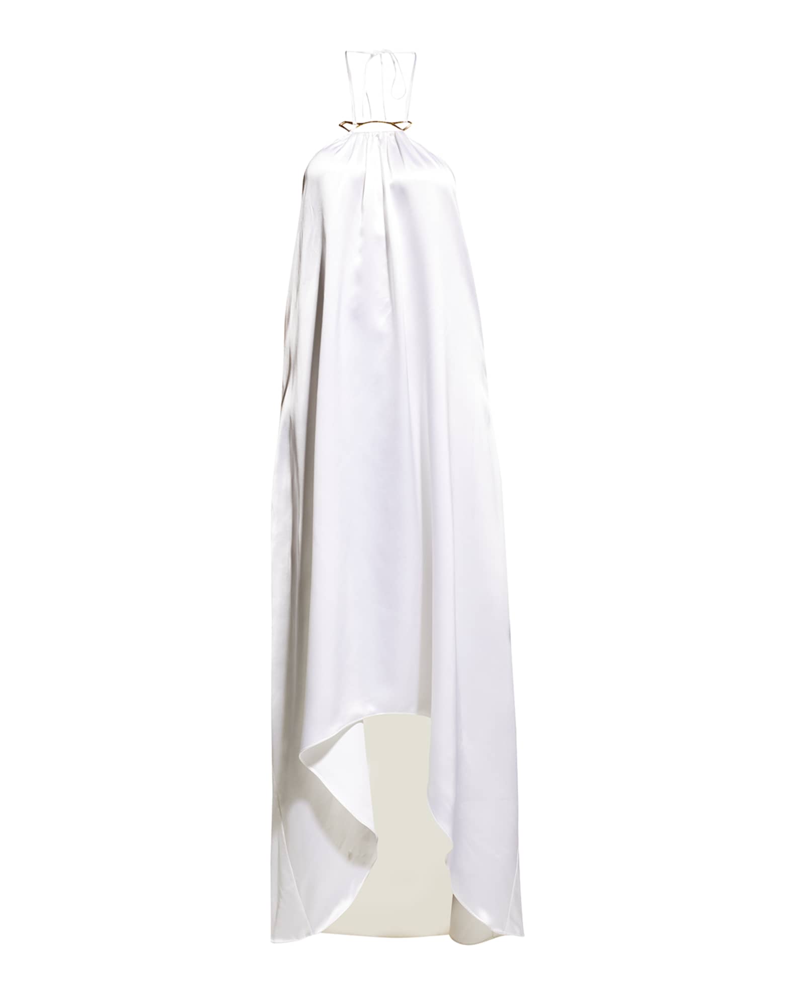 Ramy Brook Jupiter High-Low Halter Dress | Neiman Marcus