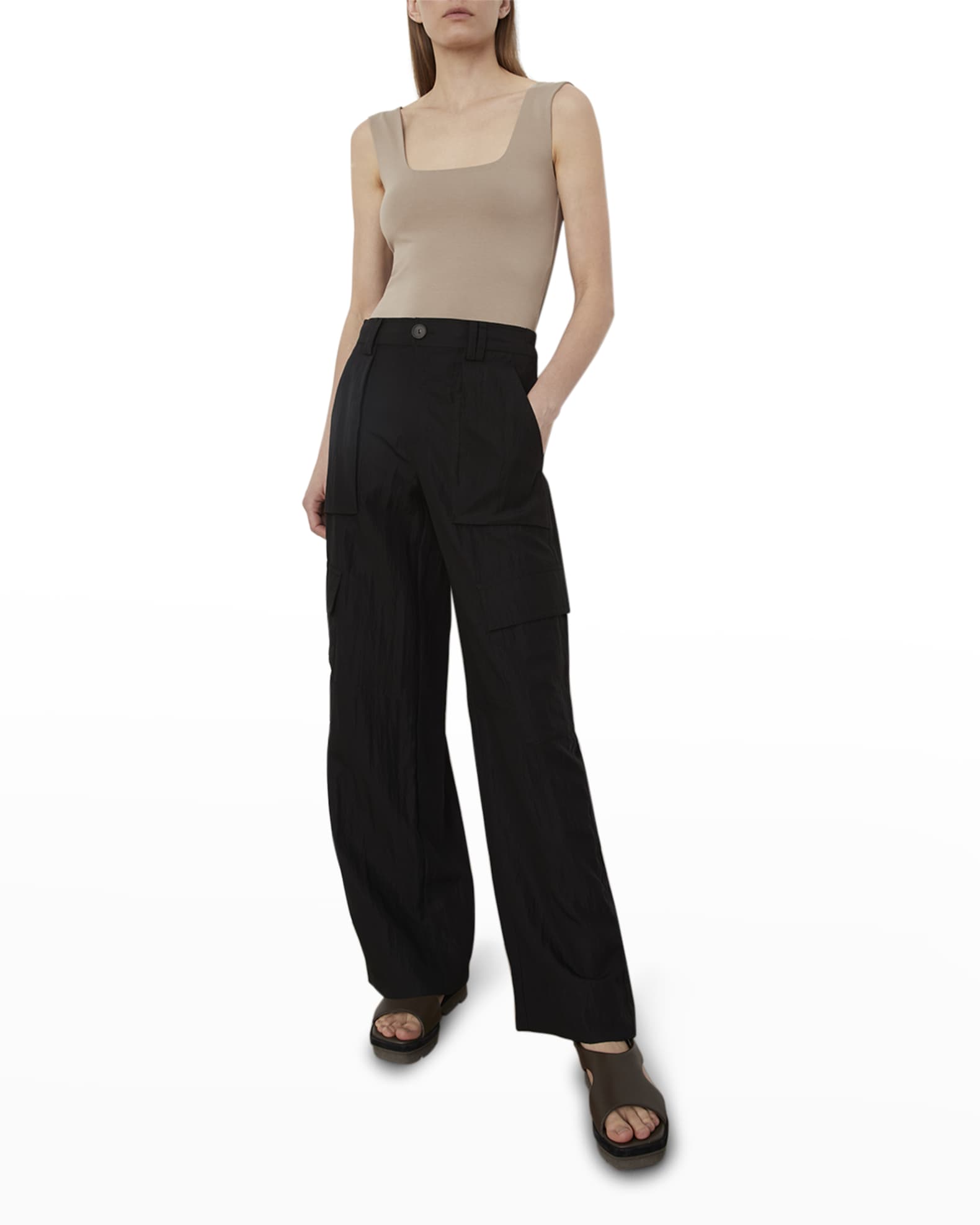 vince wide leg cargo pant