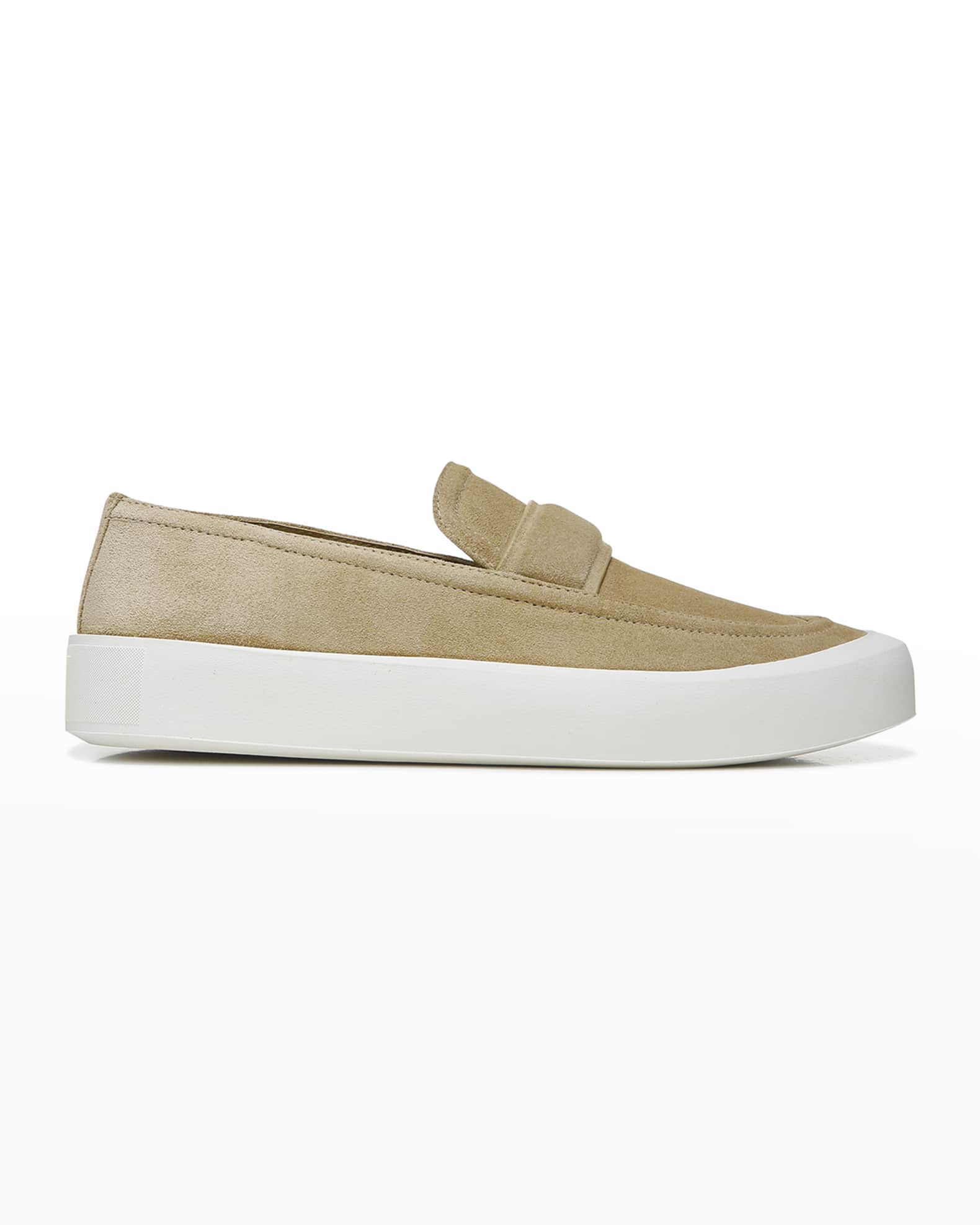 Vince Ghita Suede Slip-On Loafer Sneakers | Neiman Marcus