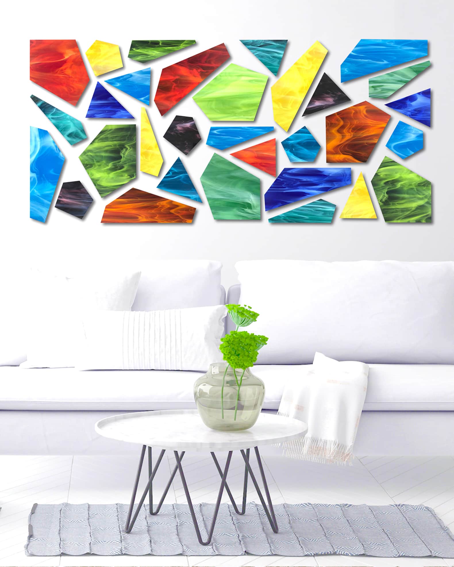 Glass Wall Sculpture 1