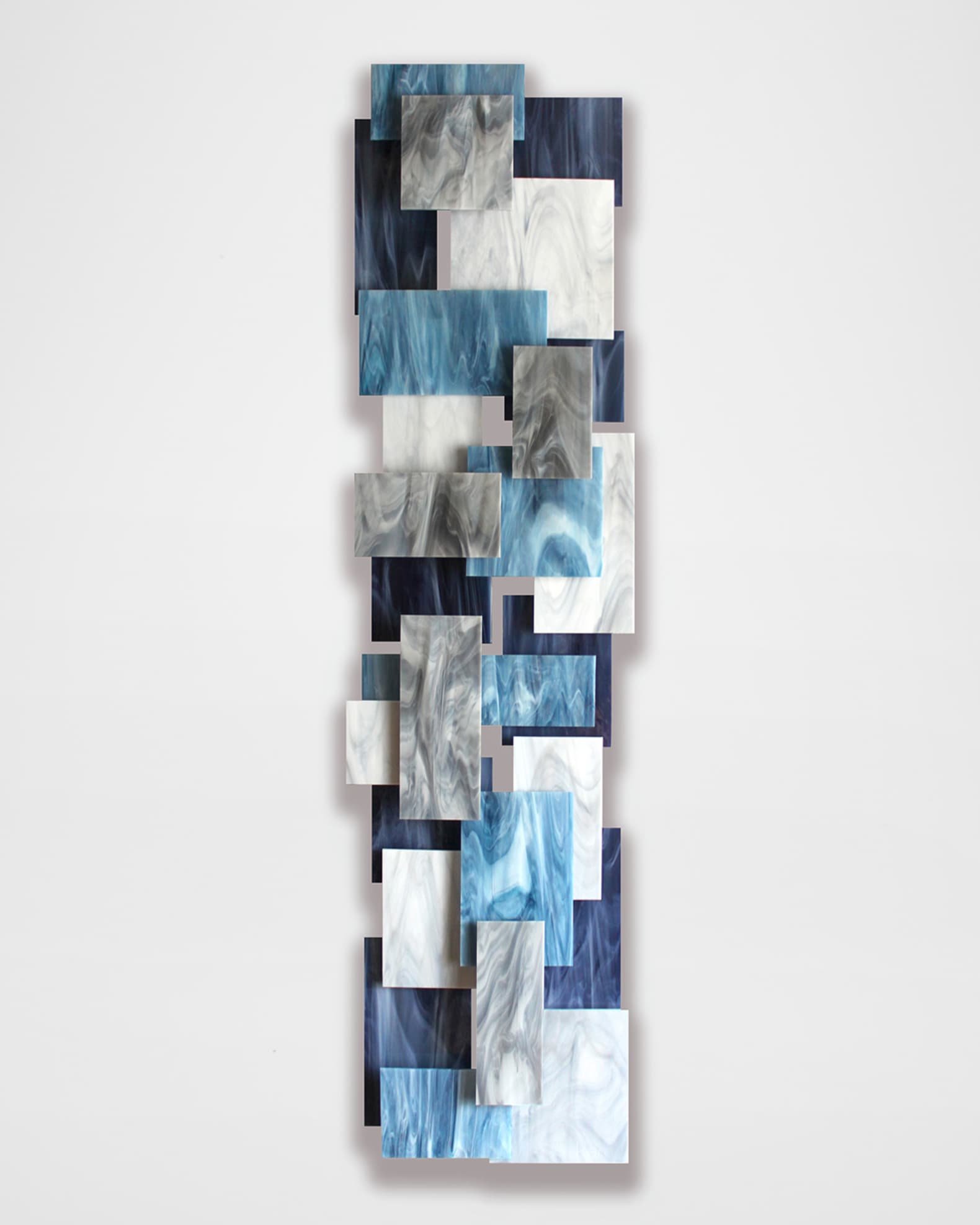 Glass and Metal Wall Sculpture 0