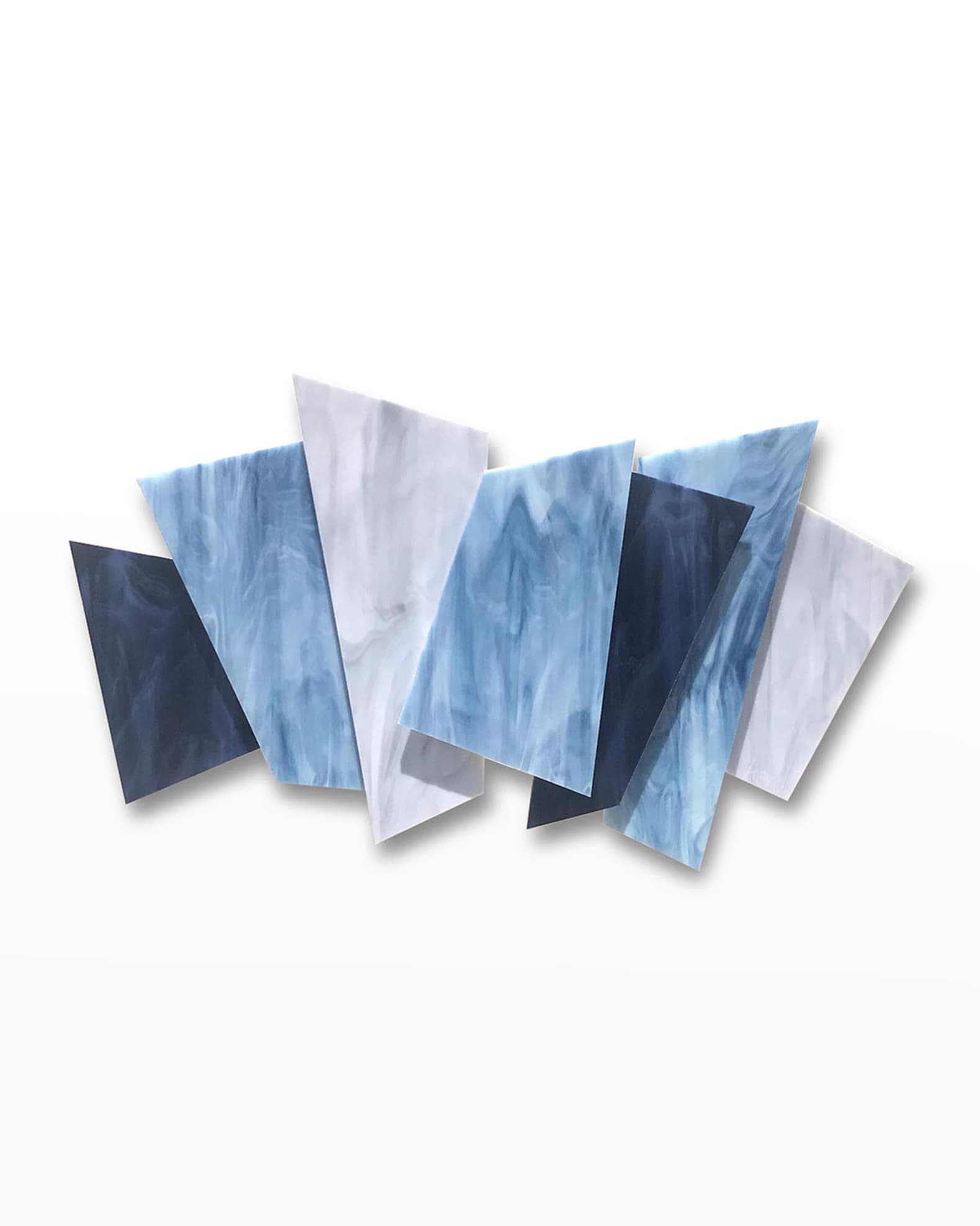 Glass and Metal Wall Sculpture 0