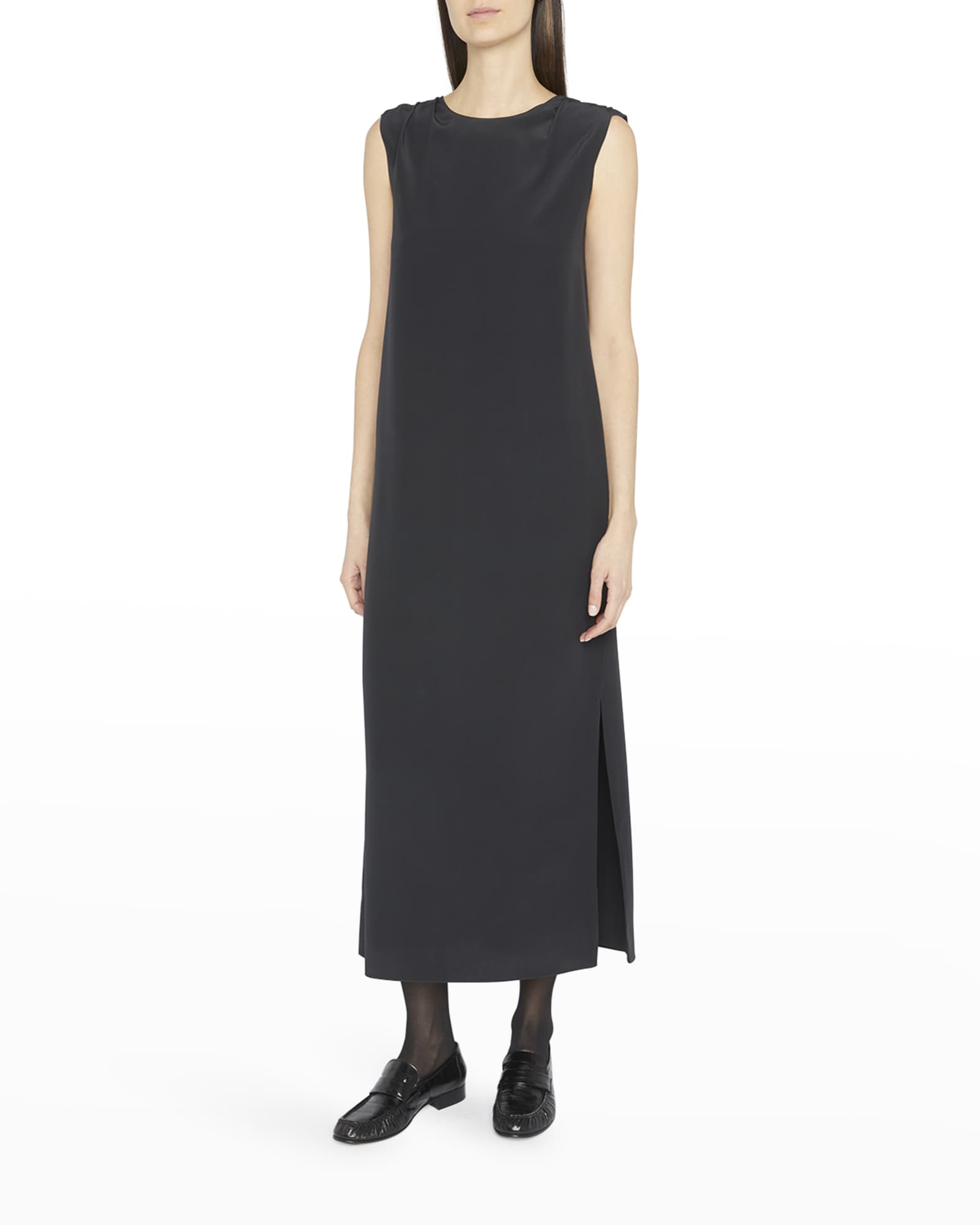 At deaktivere Resonate Rend THE ROW Larisa Open-Back Column Silk Dress | Neiman Marcus