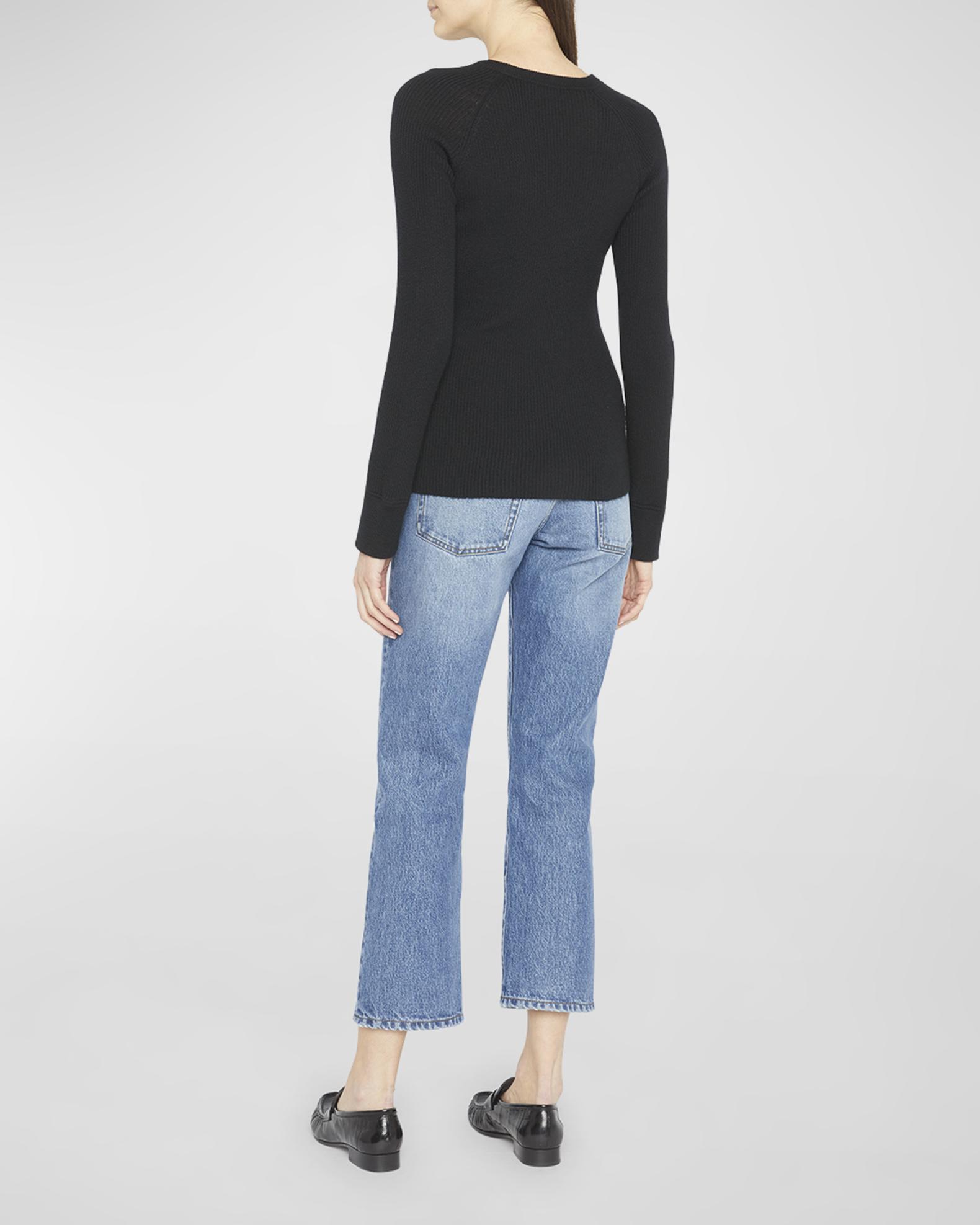 The Row Women's Lizzy Cashmere Top White