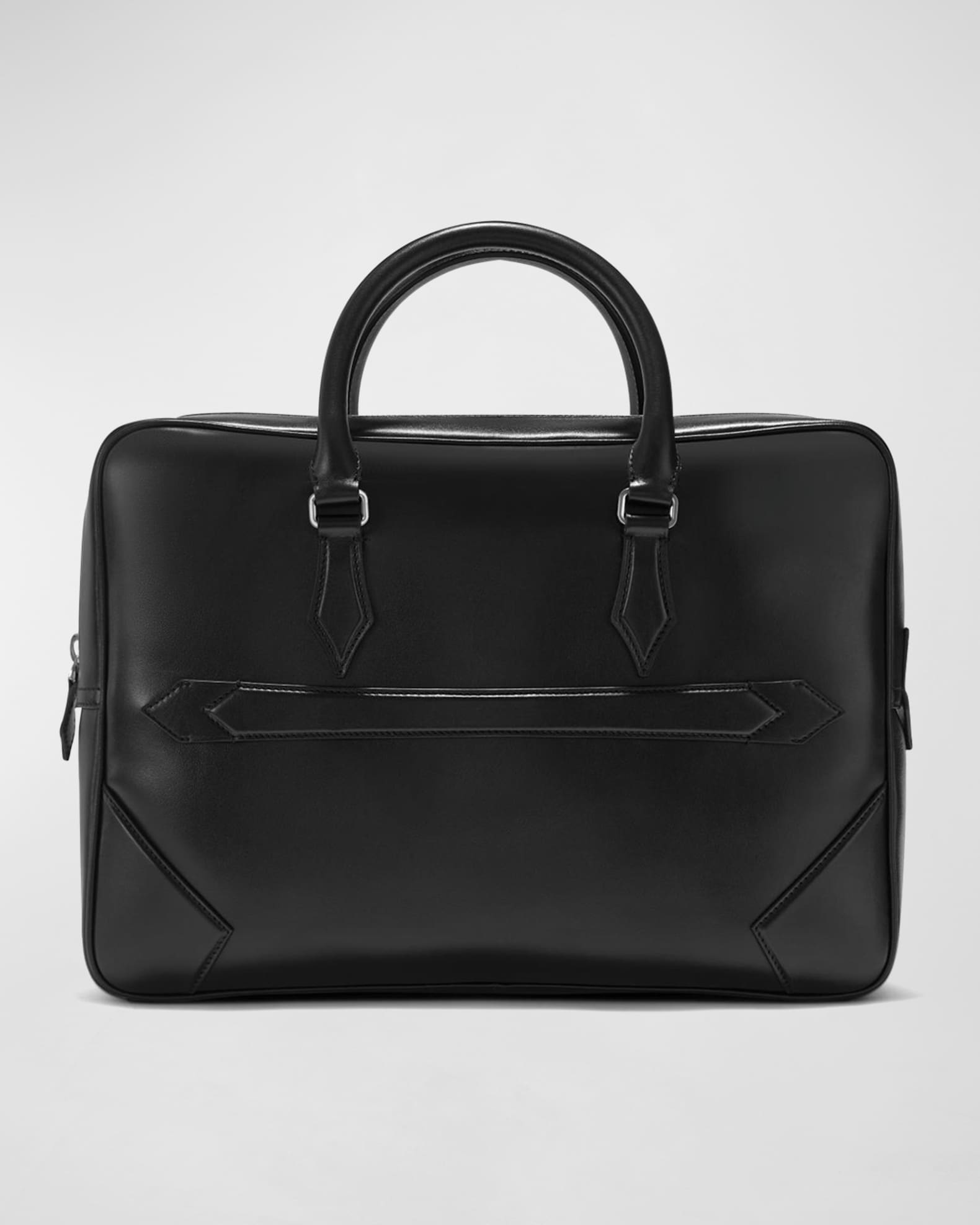 Montblanc Men's Meisterstück Document Case Leather Briefcase Bag ...