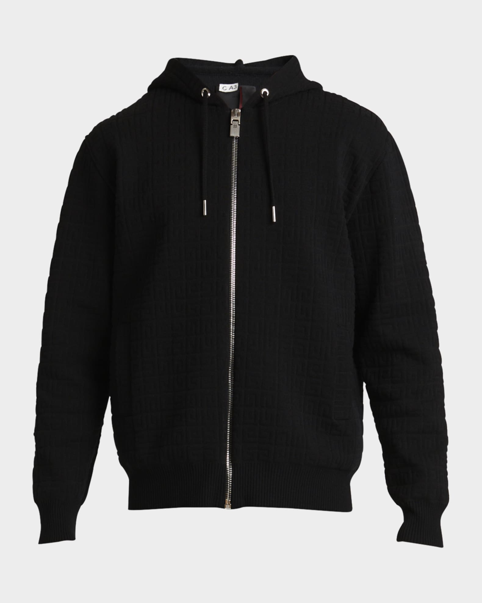 Givenchy Men s 4G Knit Zip Hoodie Neiman Marcus