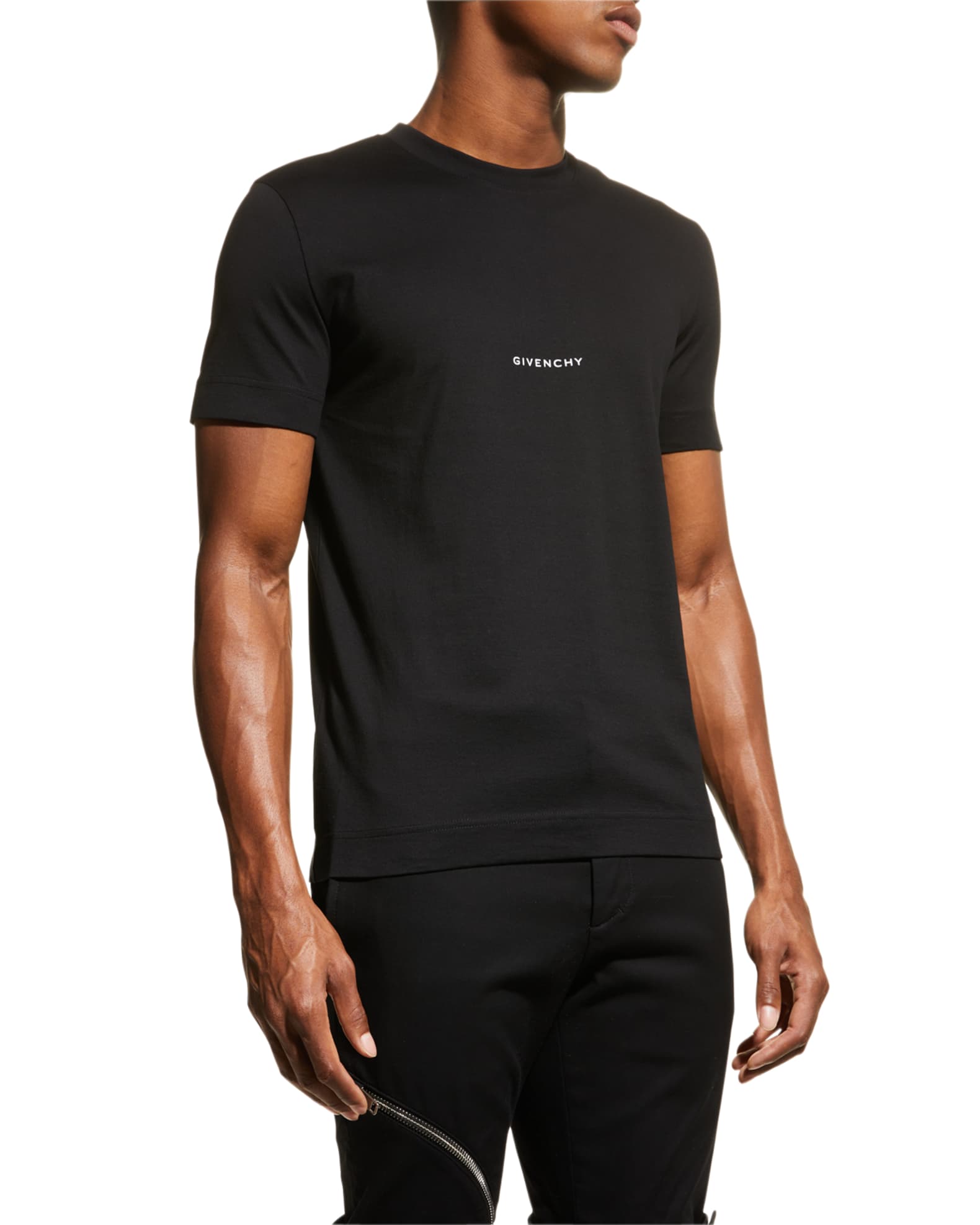 Men's Slim-Fit T-Shirt with Cross Back