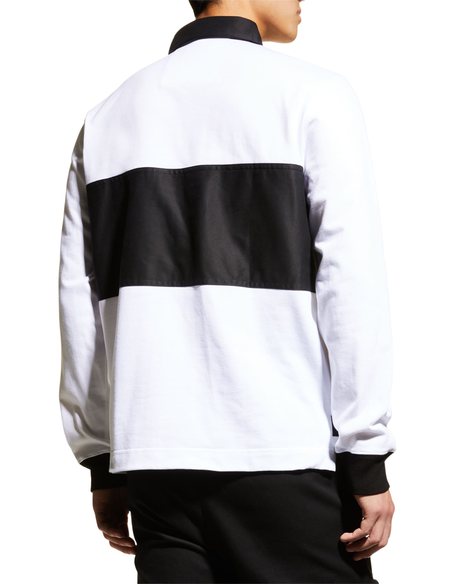 Givenchy Men's Rugby Logo Polo Shirt | Neiman Marcus