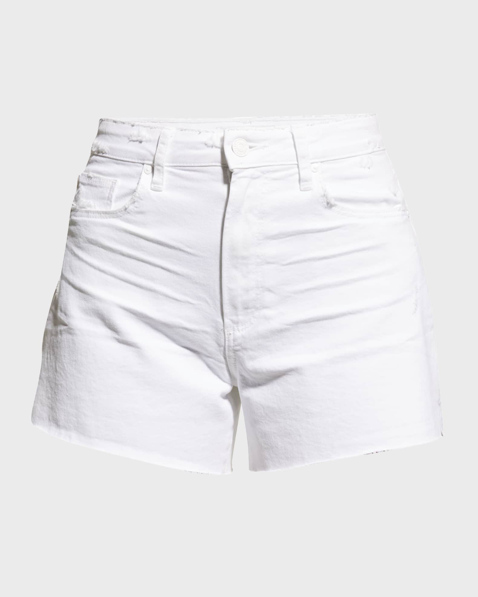 PAIGE Dylan Short w/ Raw Hem main image 1