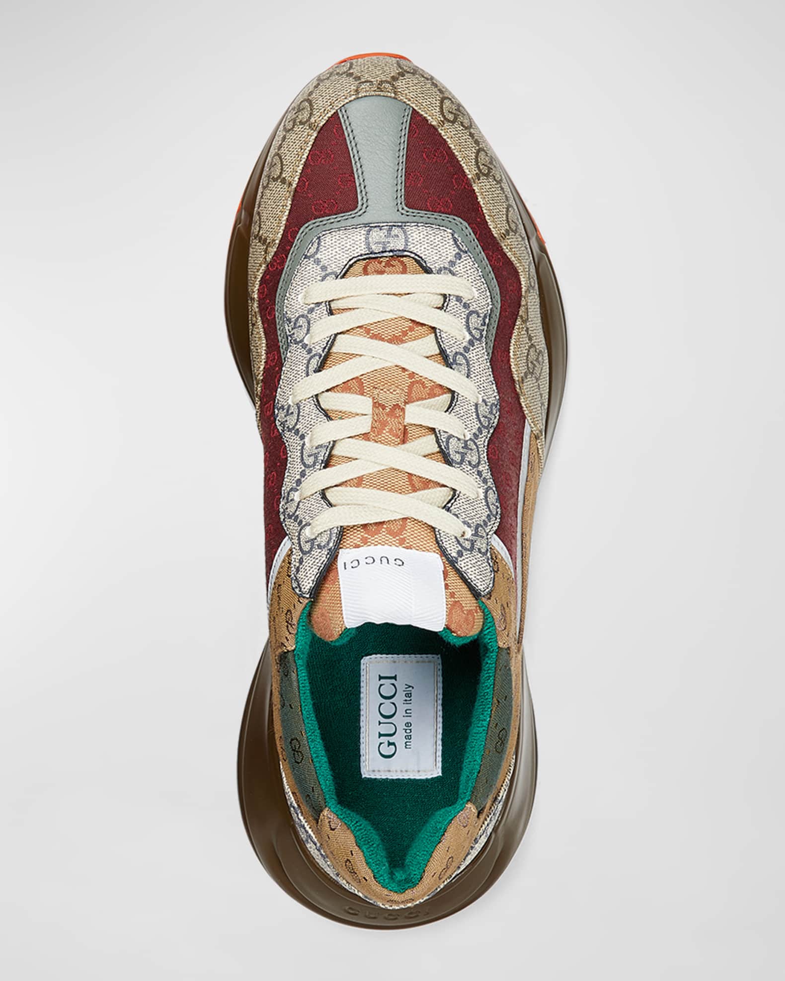 Basket gucci homme rhyton sales