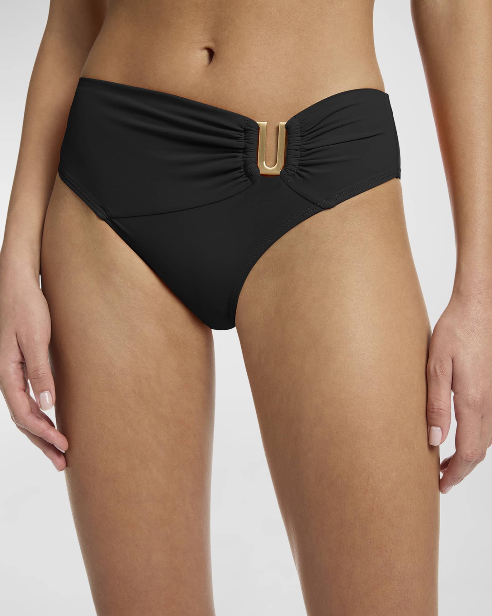 Jetset U Trim Mid Pant Bikini Bottoms Neiman Marcus