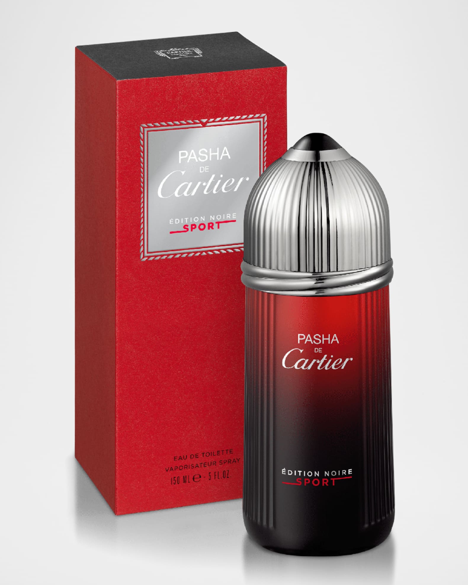 Cartier Men s 5 oz. Pasha Edition Noire Sport Eau de Toilette Neiman Marcus