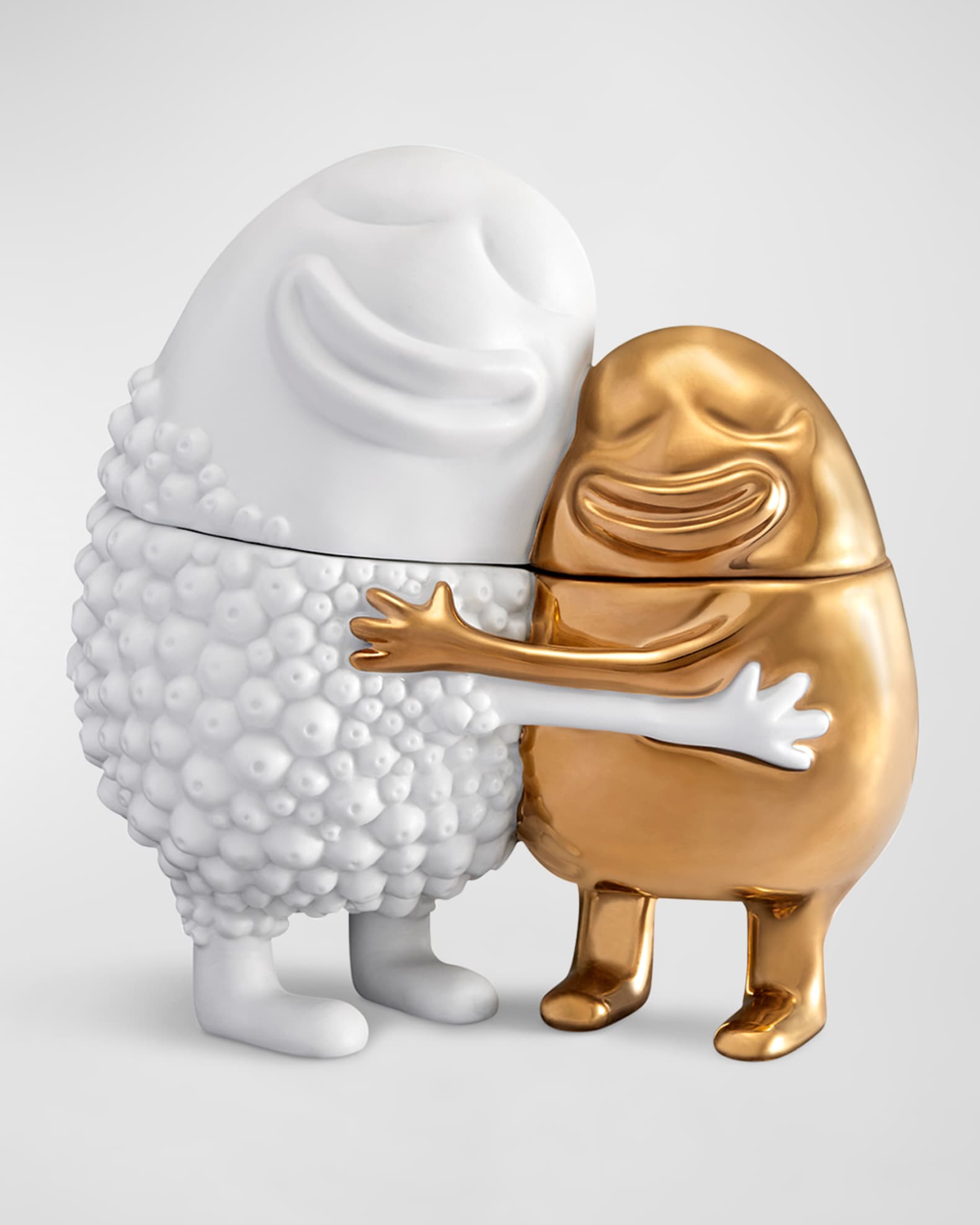 Haas Huggers Box, White/Gold 0
