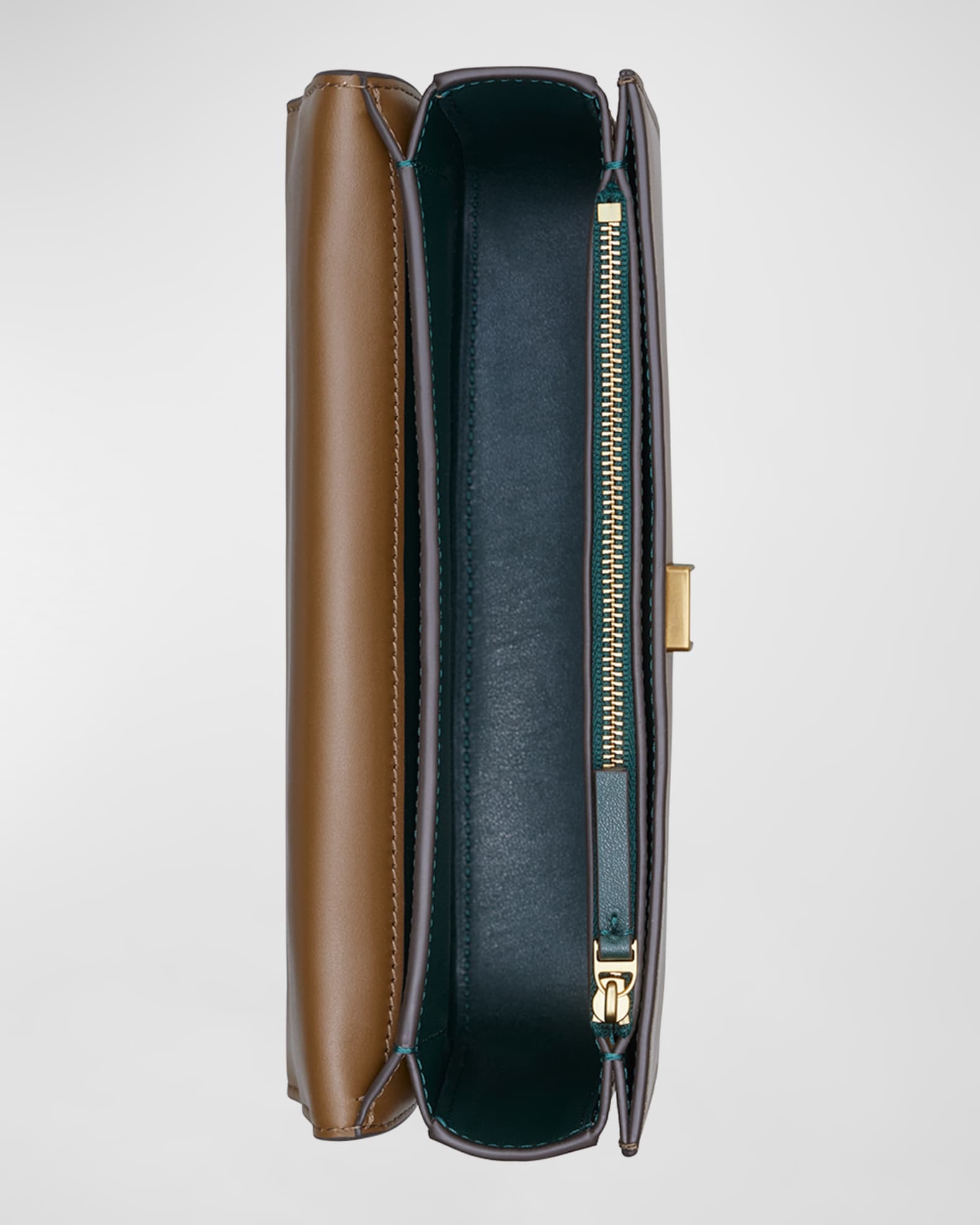 Tory Burch Eleanor Small Convertible Shoulder Bag in Brown Leather  ref.463321 - Joli Closet