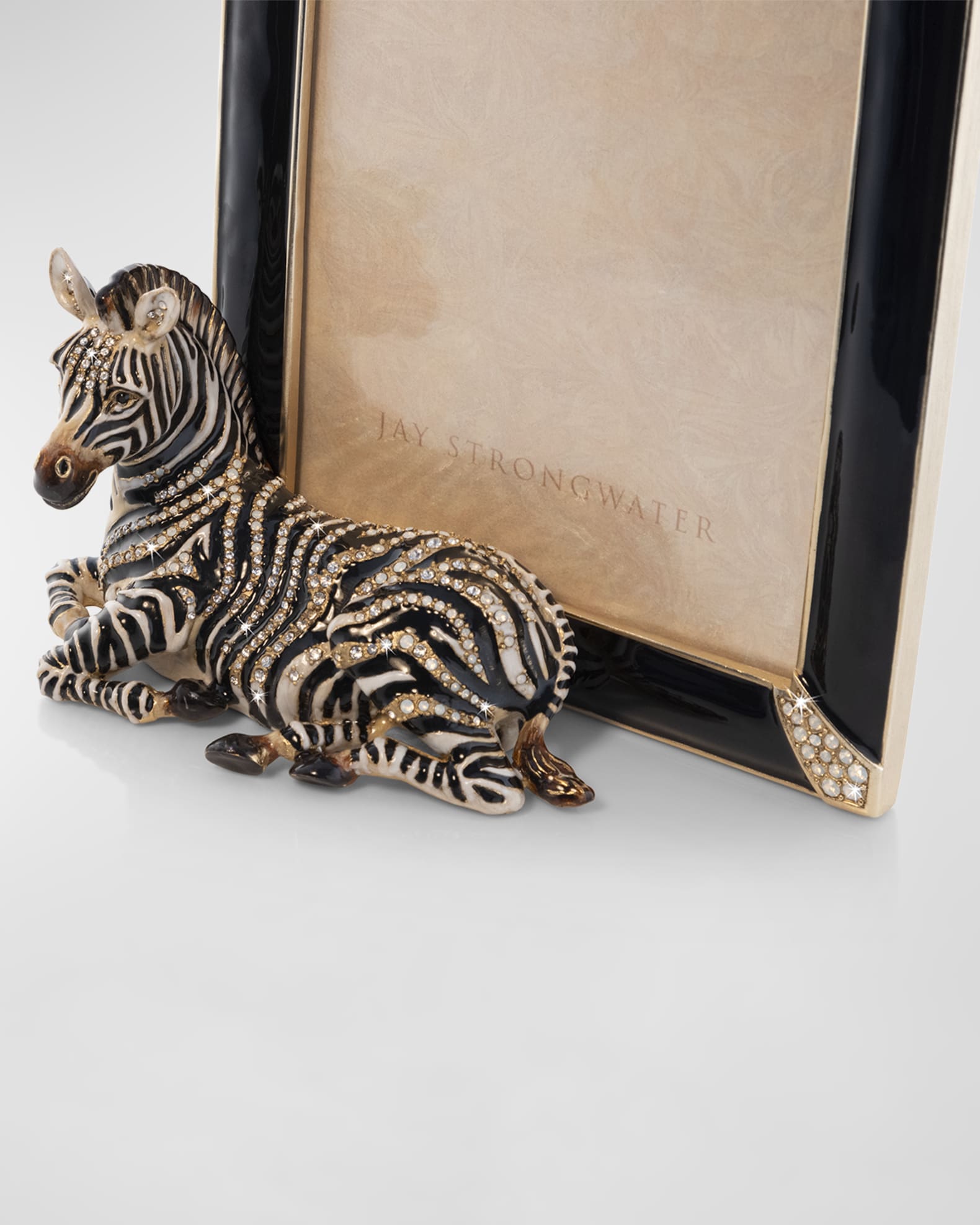 Jay Strongwater Zebra Photo Frame, 5" x 7" Neiman Marcus