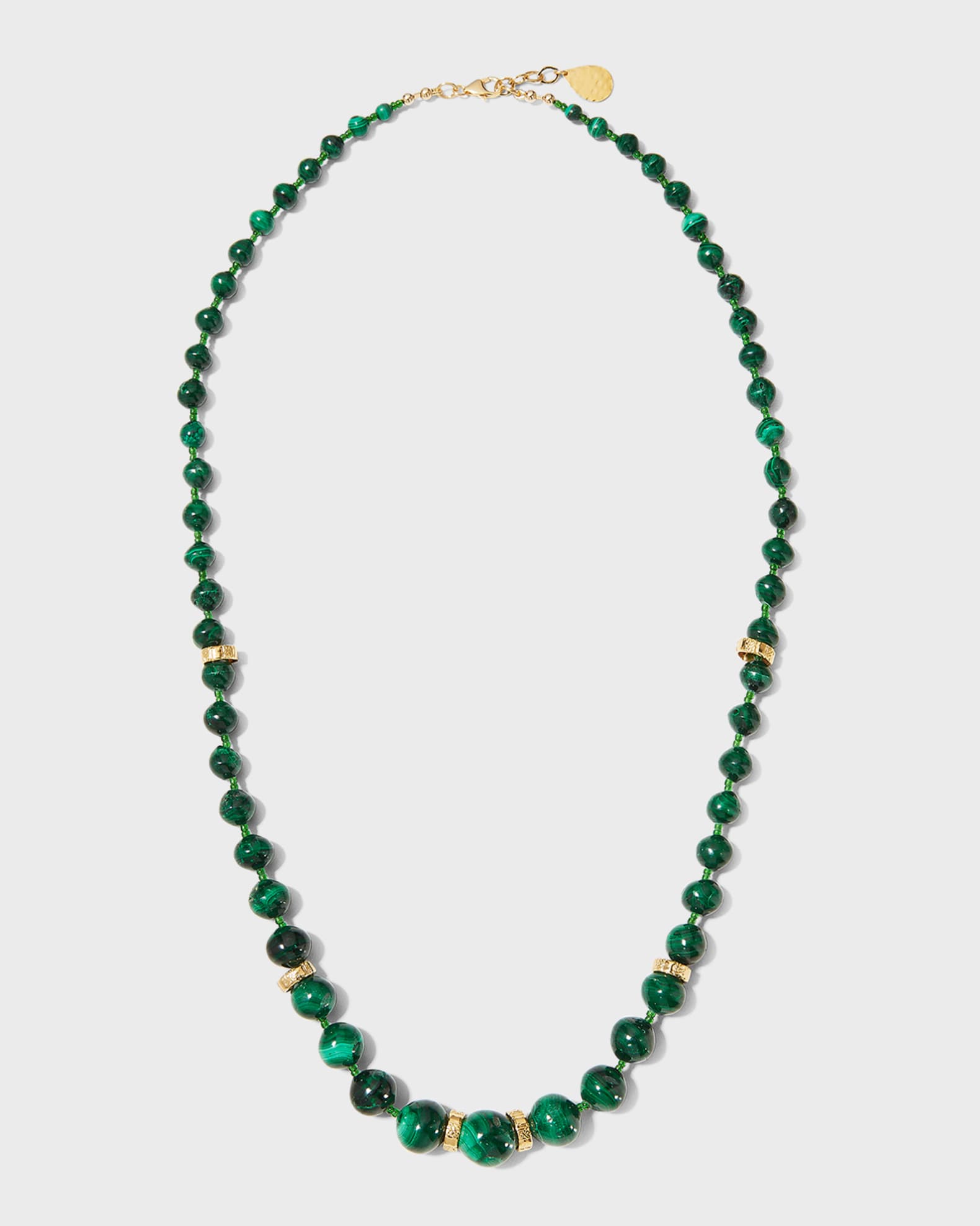 Cascading Malachite Necklace 0