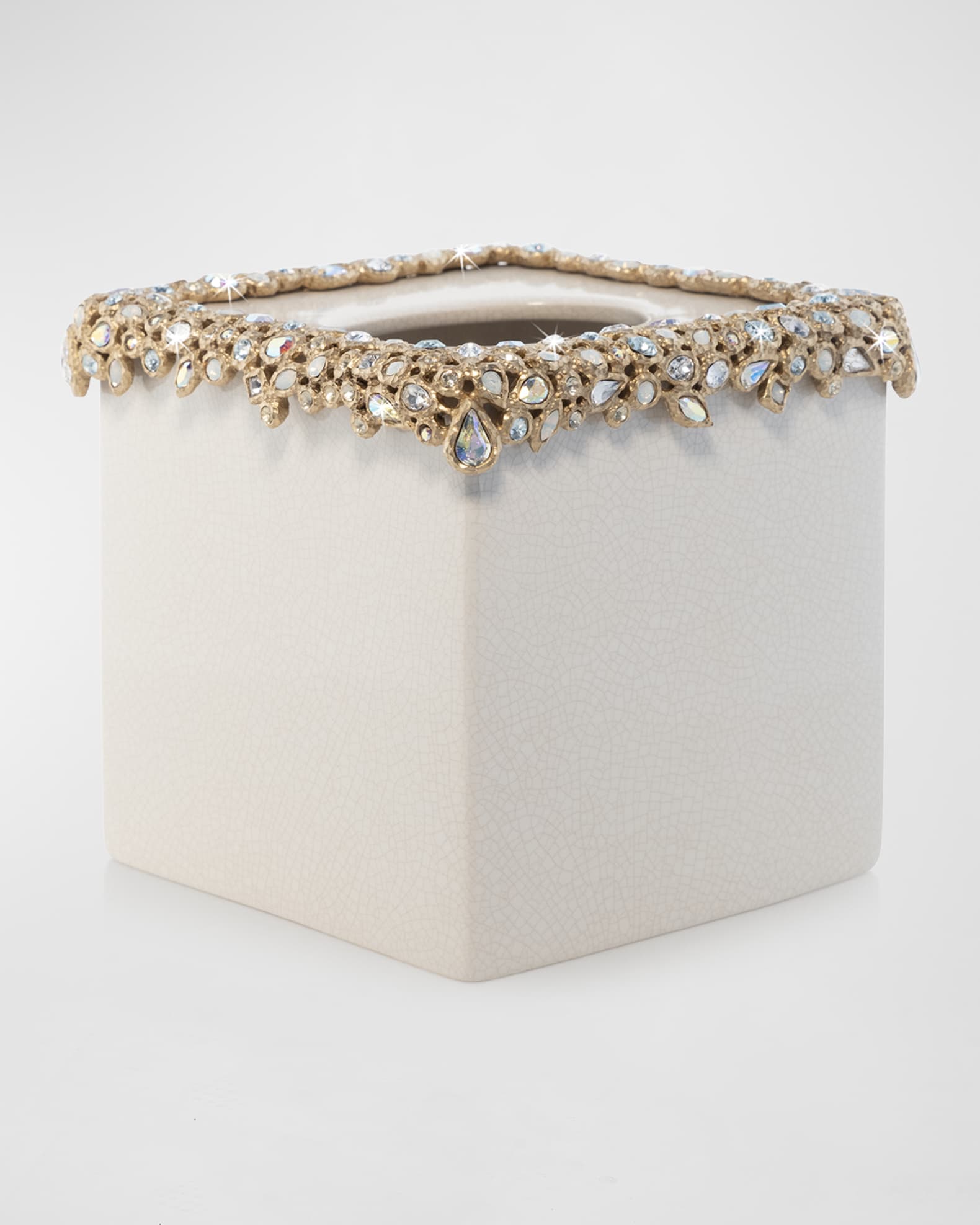 Jay Strongwater Bejeweled Tissue Box Neiman Marcus