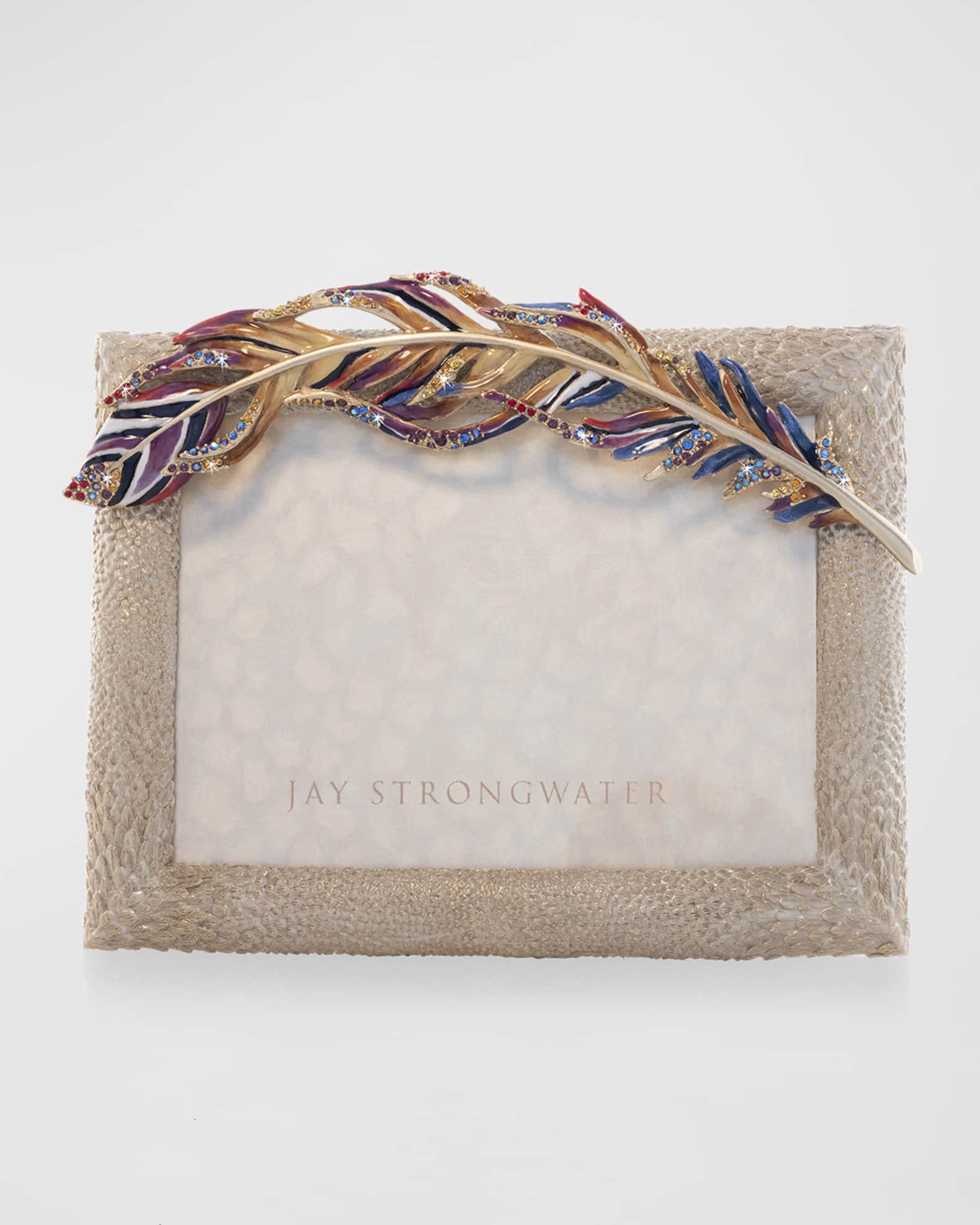 Jay Strongwater Feather Frame, 5