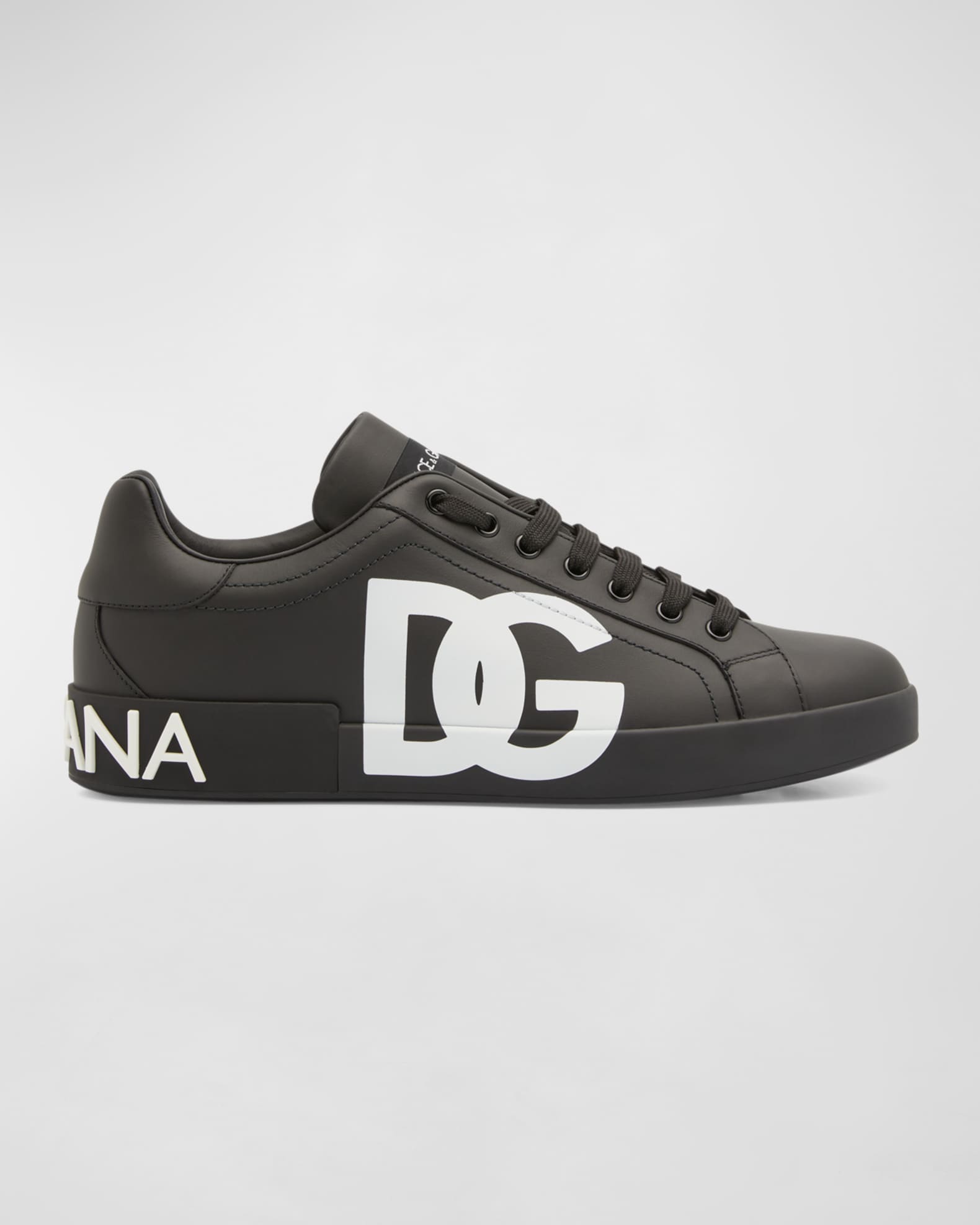 Men's Portofino Leather Low-Top Sneakers 0