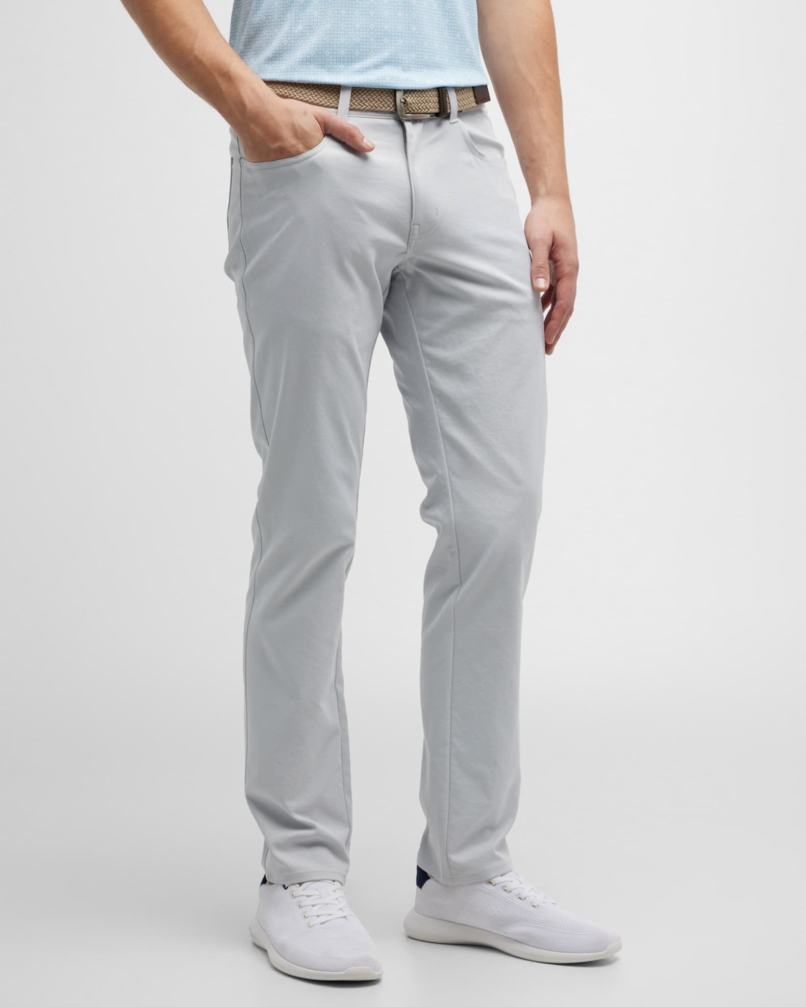 Peter Millar Men's EB66 5-Pocket Performance Pants | Neiman Marcus