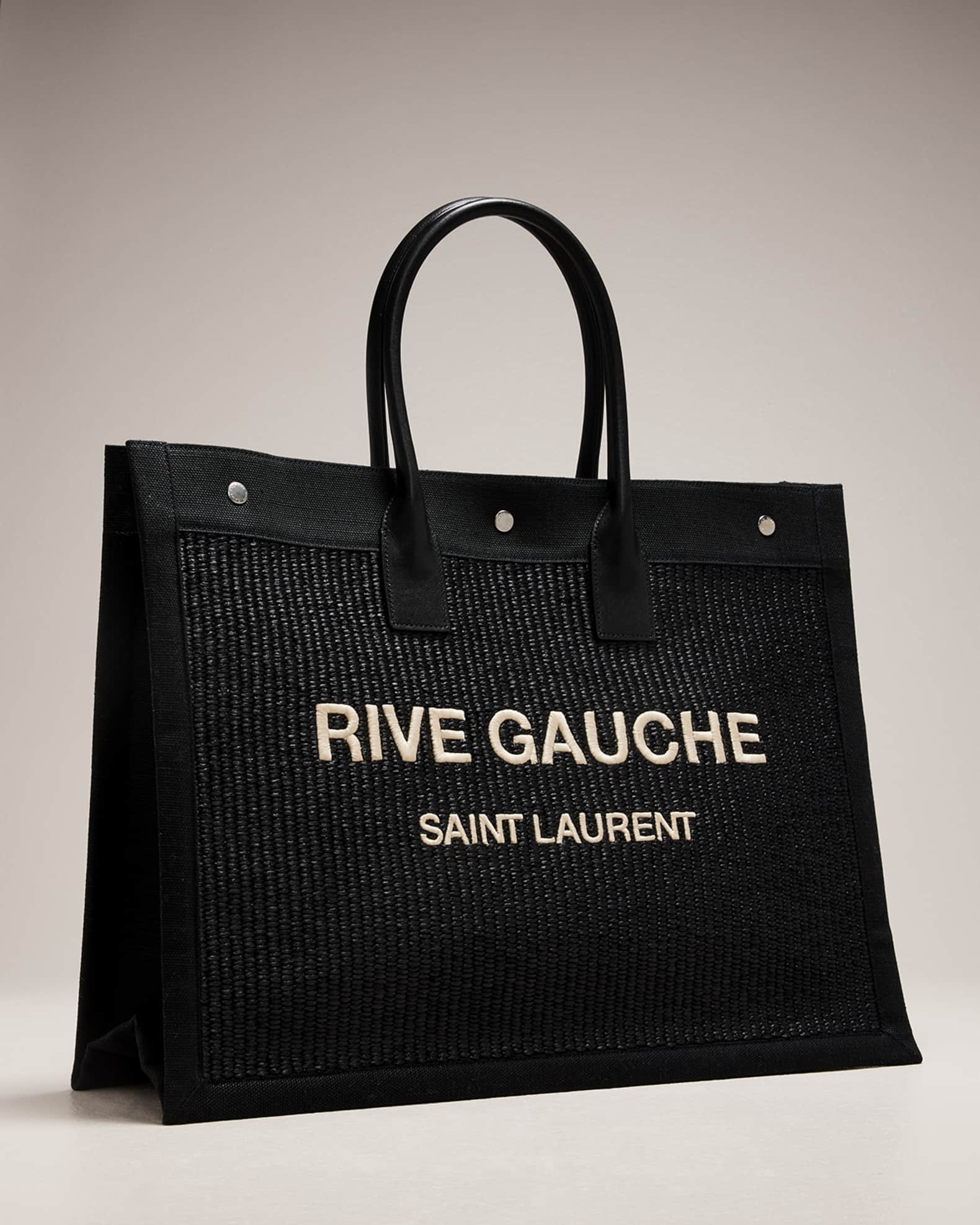 Saint laurent canvas bag clearance