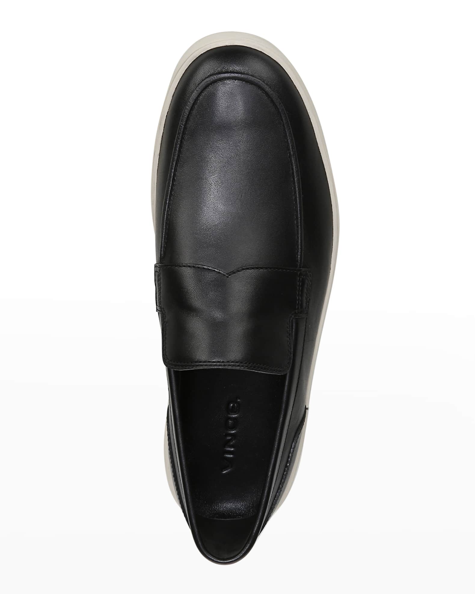 Vince Men's Toren Leather SlipOn Sneaker Loafers Neiman Marcus