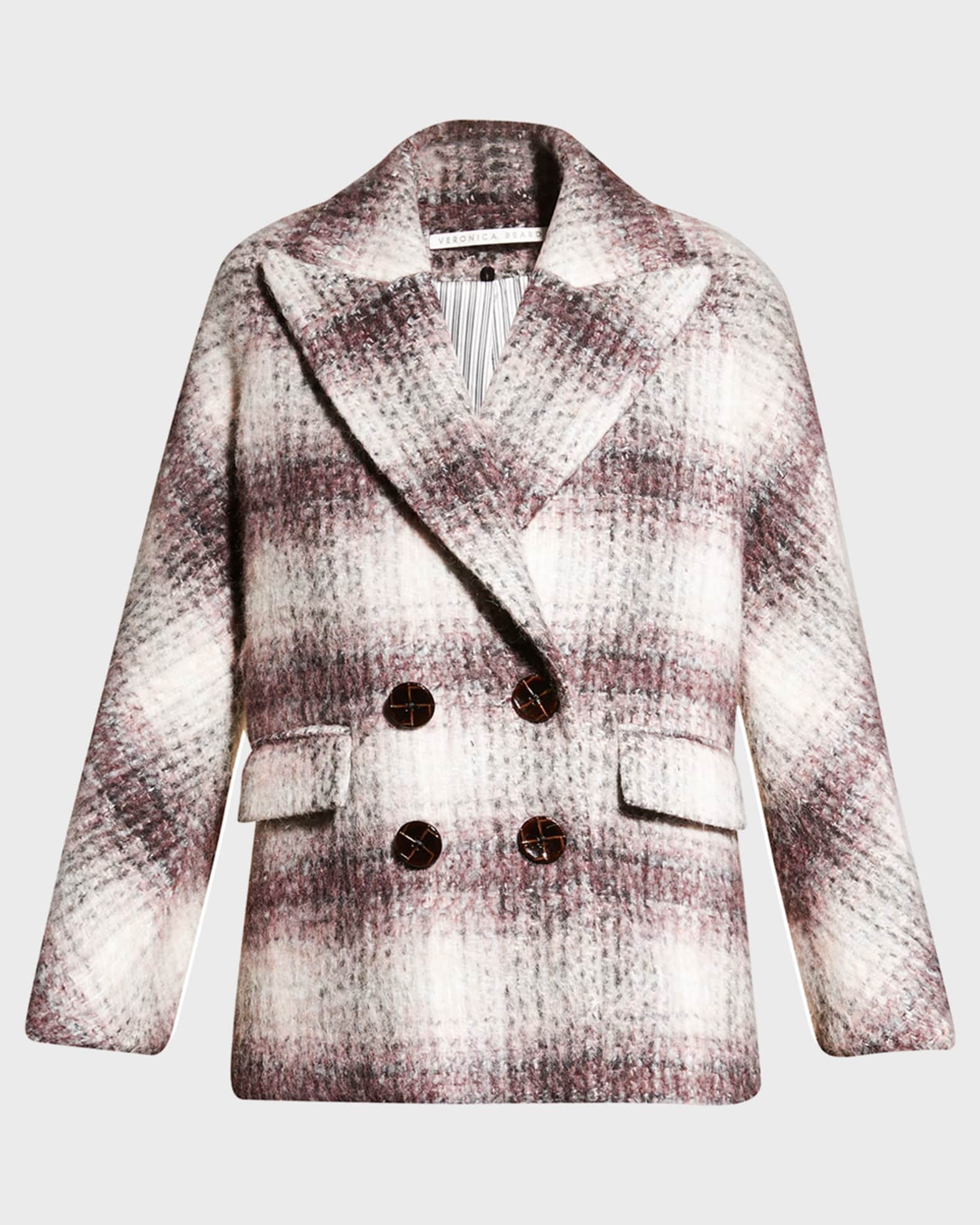 Della Dickey Coat in Deep Petal main image 0