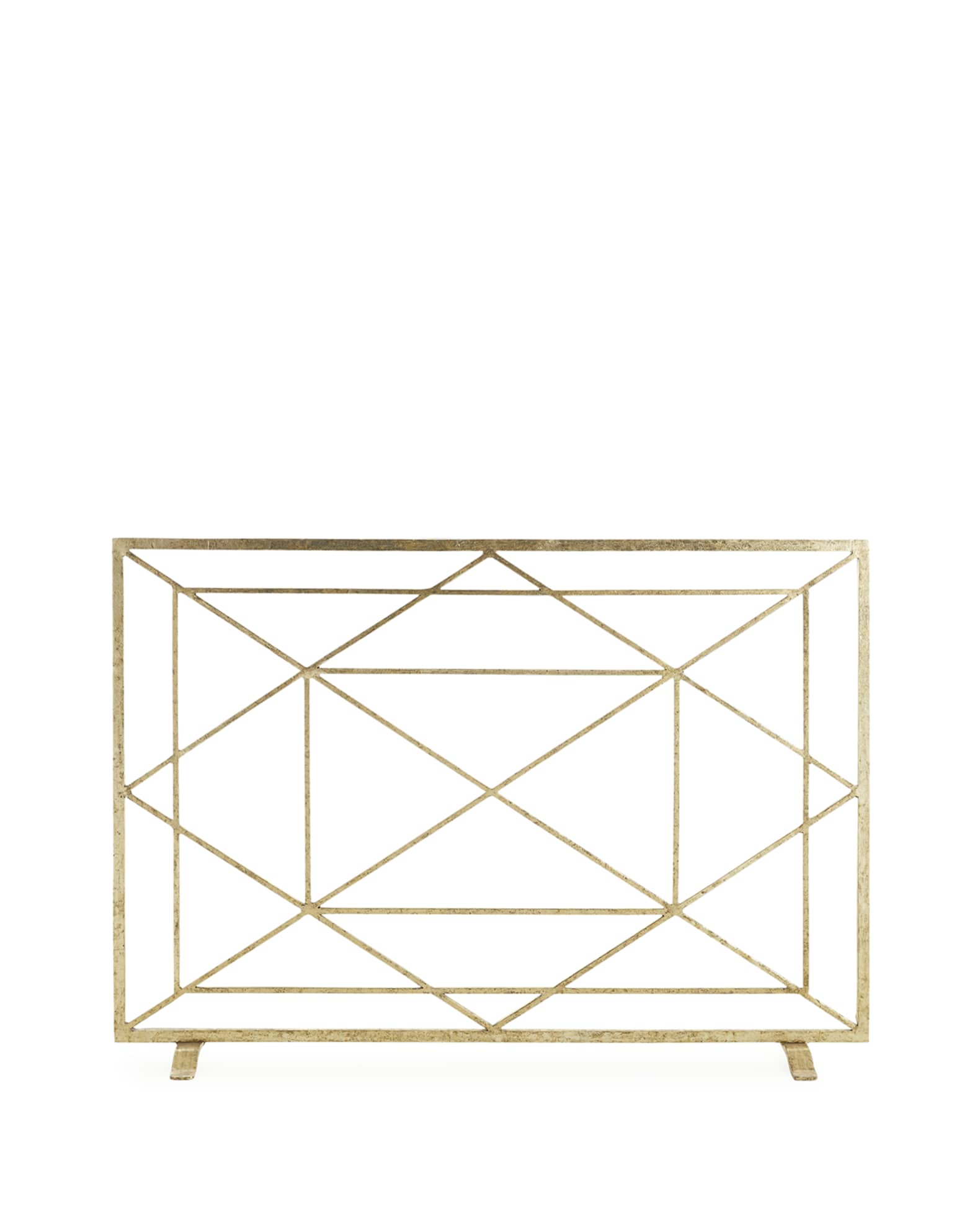 Global Views Diamond Fireplace Screen Neiman Marcus