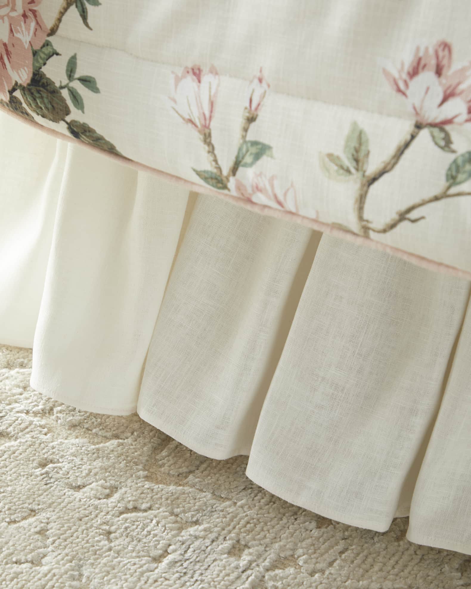 Joybird Ruffled Dust Skirt 0