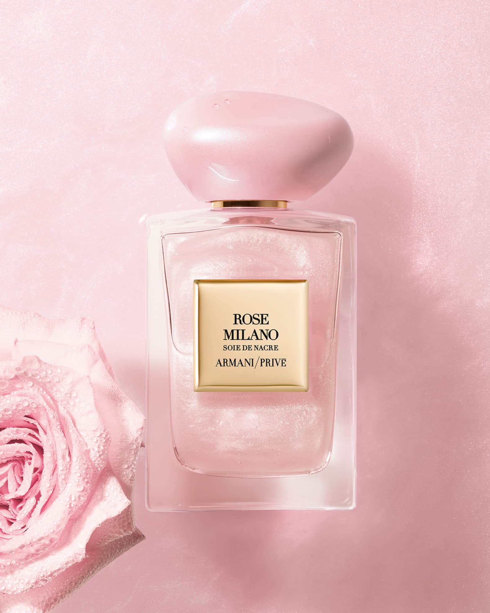 アルマーニプリヴェ ローズ ミラノ soie de nacre 100ml ARMANI beauty Rose Milano Soie de Nacre Eau de Parfum, 3.4