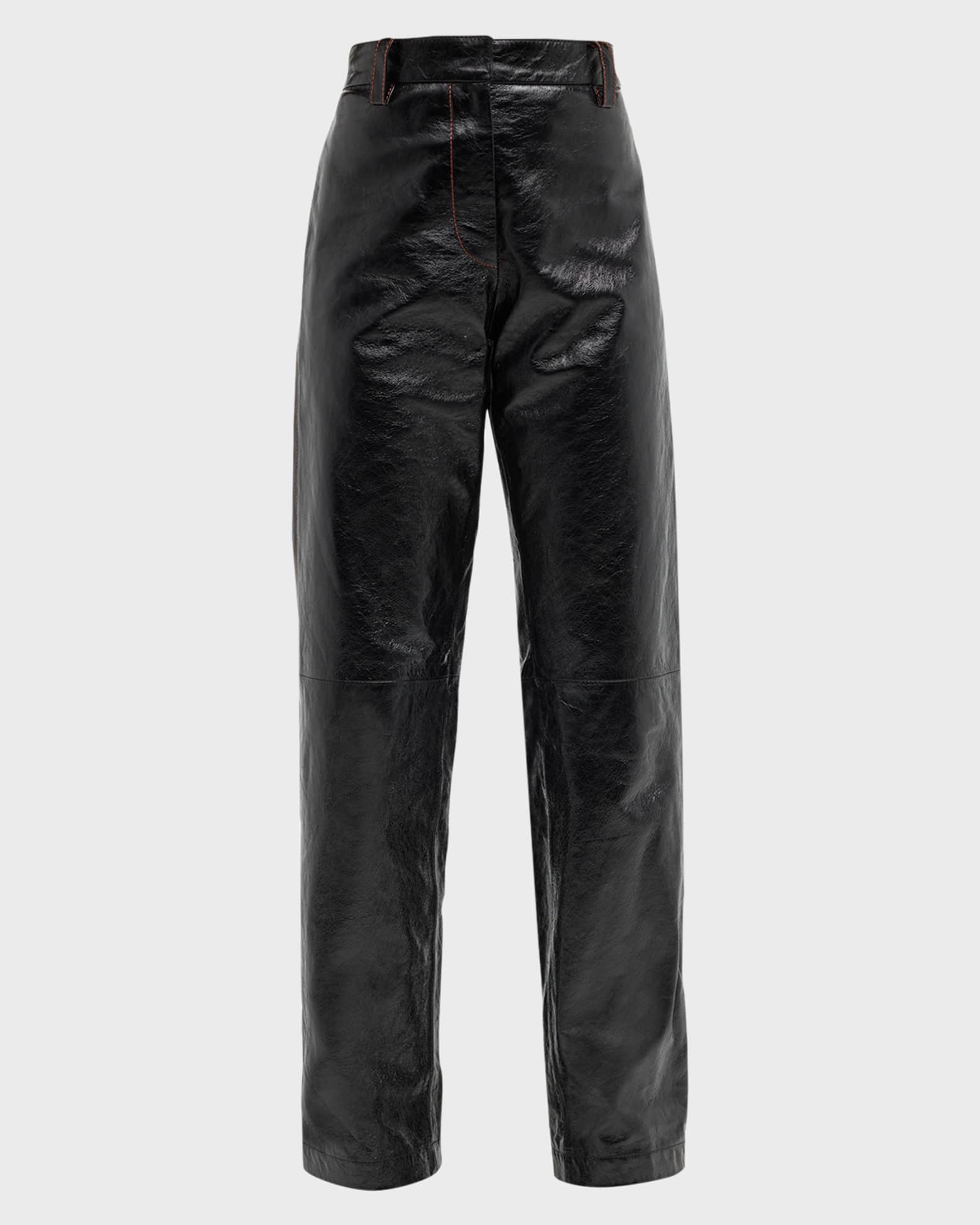 missoni leather pants
