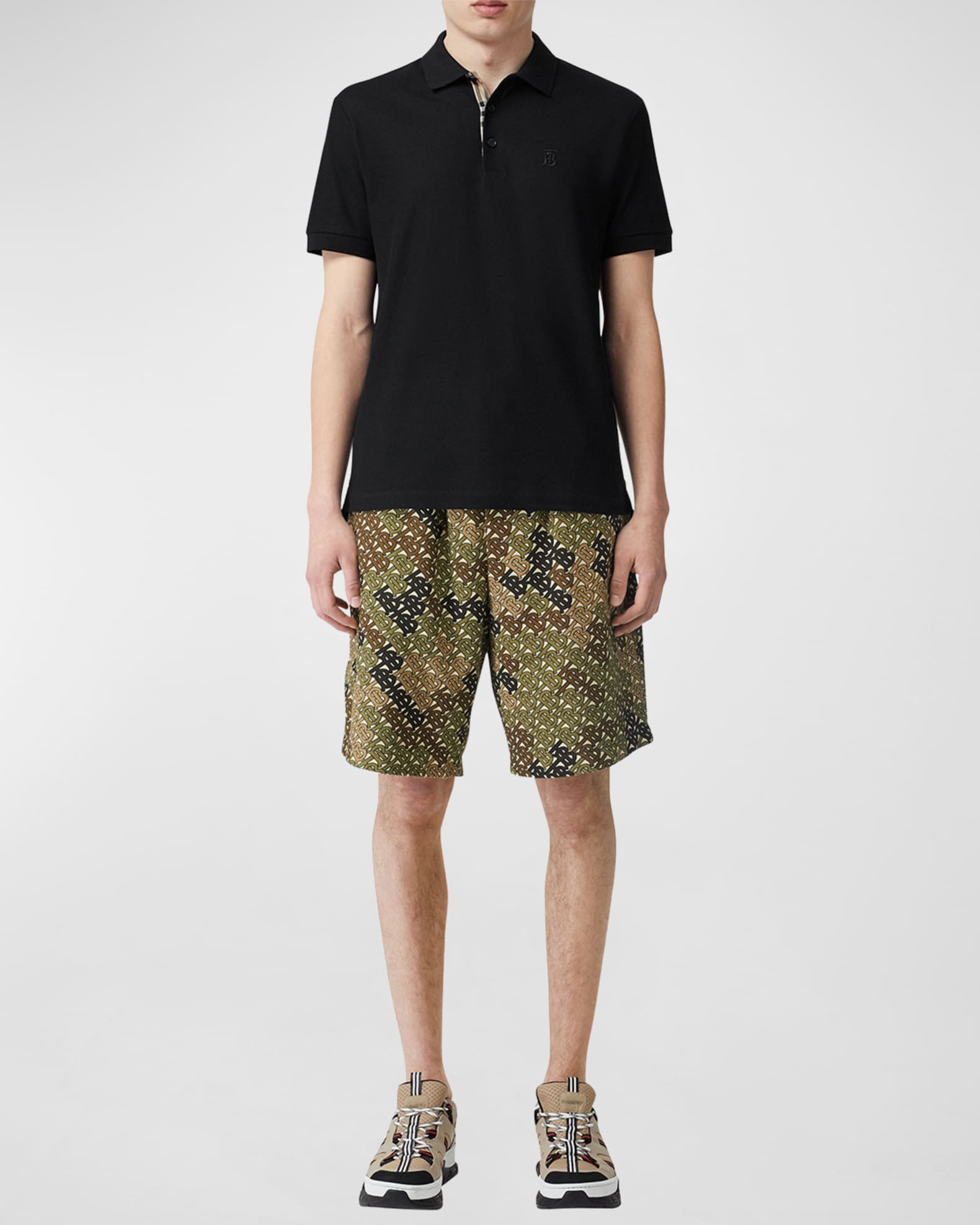 Men's Eddie TB-Logo Polo Shirt 1