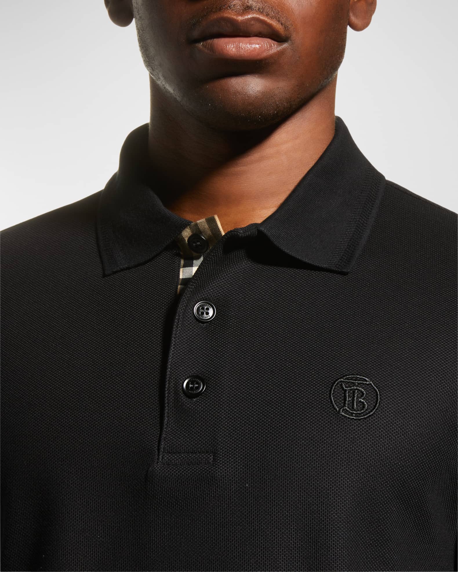 ブランドのギフト Shirt Polo TB-Logo Eddie Men's Burberry | Marcus Neiman トップス