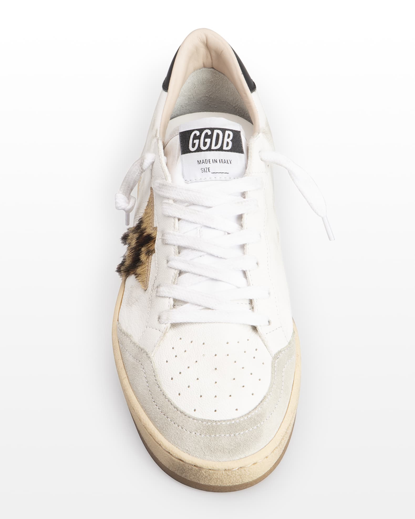 スニーカー Golden  Ballstar Sneaker Golden Goose Ballstar Pearly Glitter Low-Top Sneakers